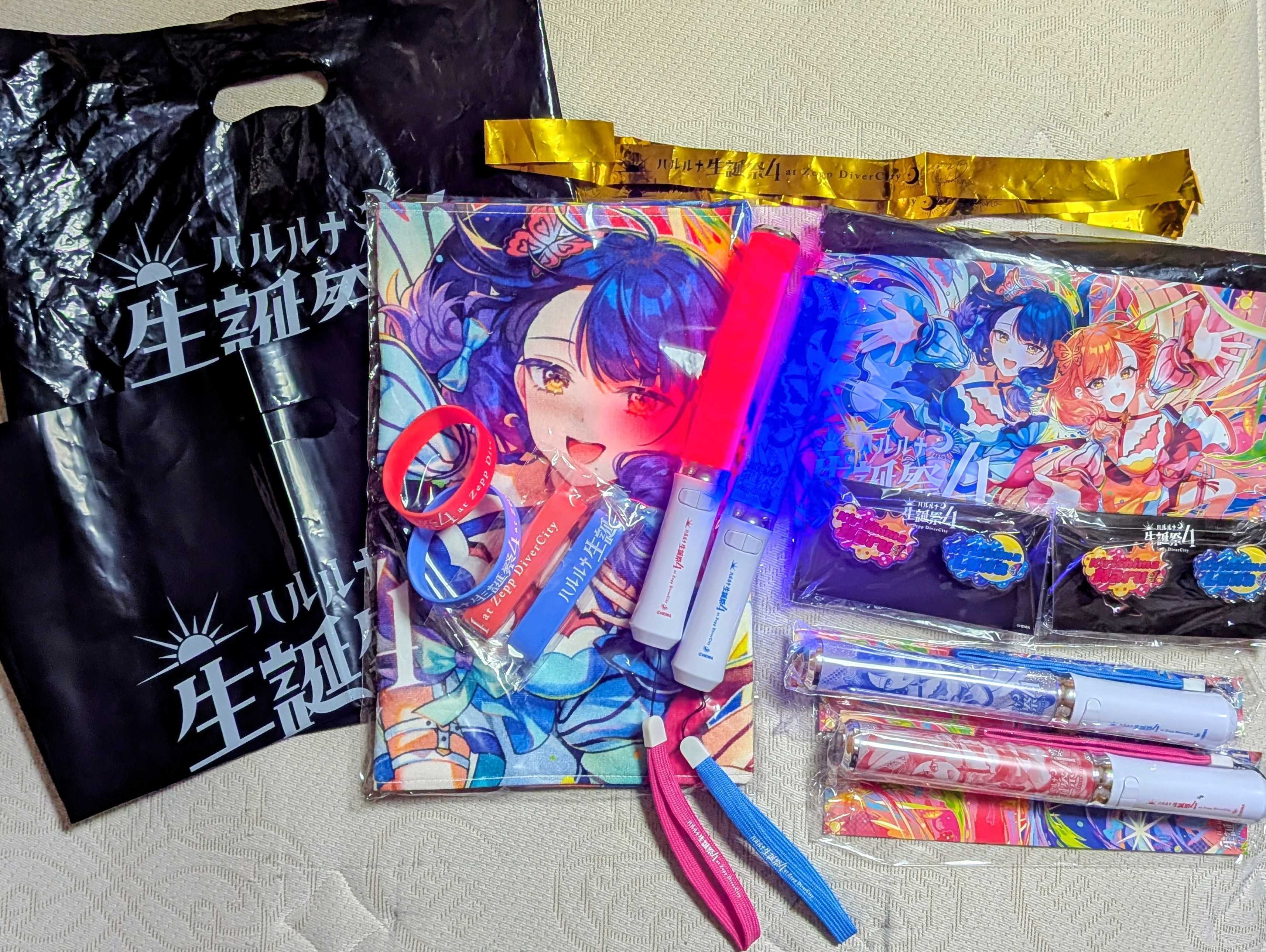 ハルルナ生誕祭4遠征をへて】8/12ライブ当日｜あまにゃん