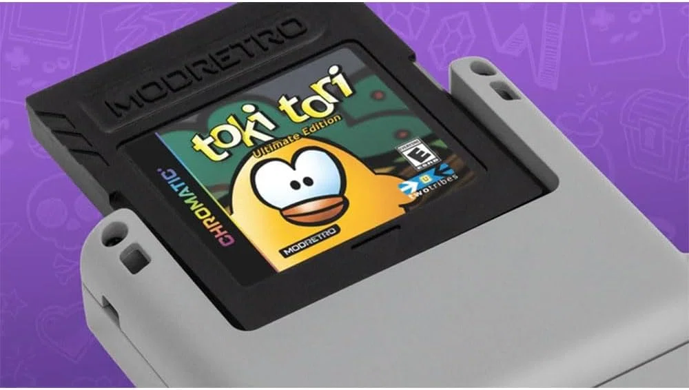 ModRetro Chromatic オレンジ Tetrisバンドル｜GetGadgetGot