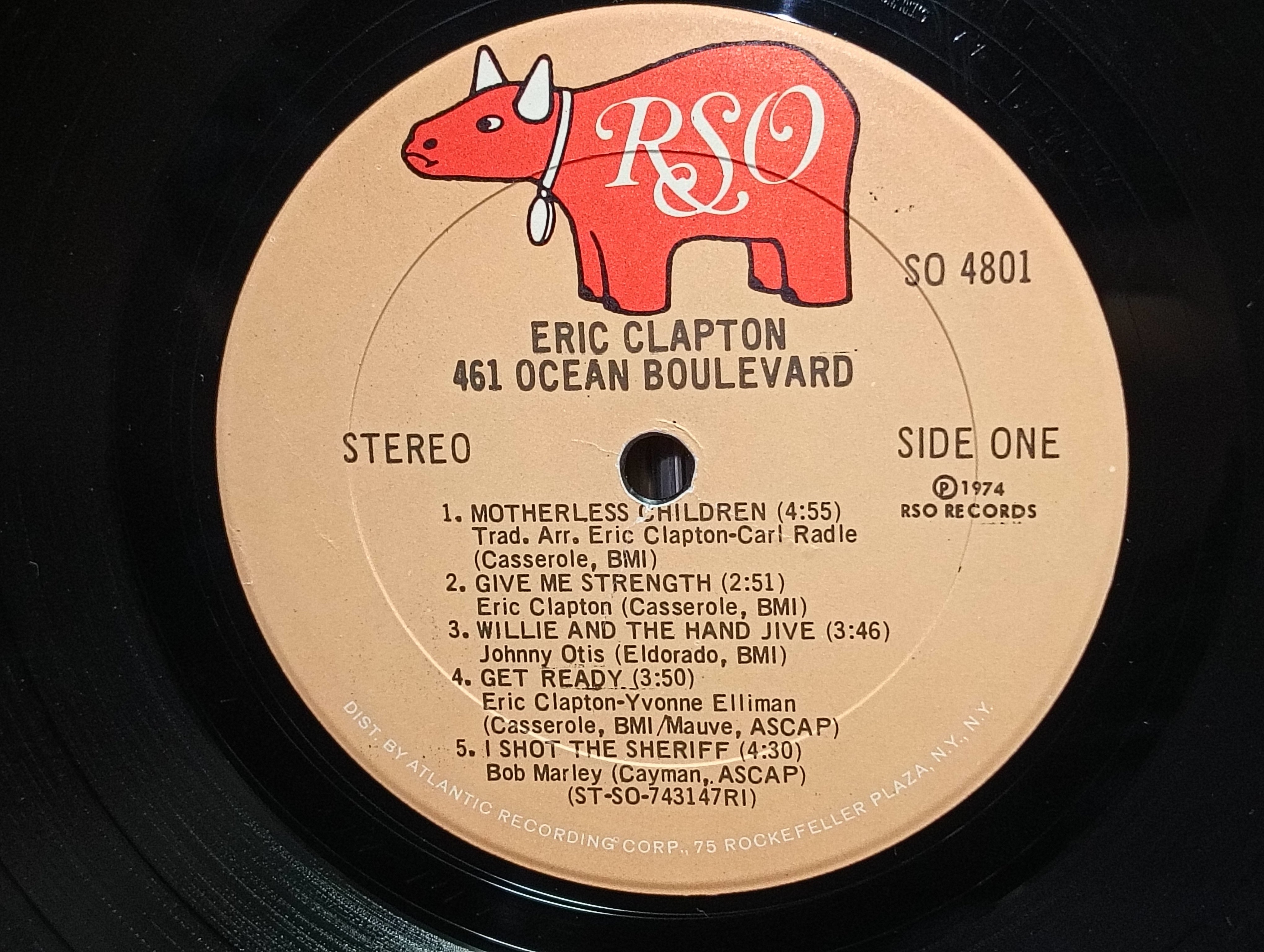 ◾️高音質USオリジナル盤◾️ERIC CLAPTON■エリッククラプトン■461 461 Ocean Boulevard】(1974) Eric Clapton アナログ盤で聴いて