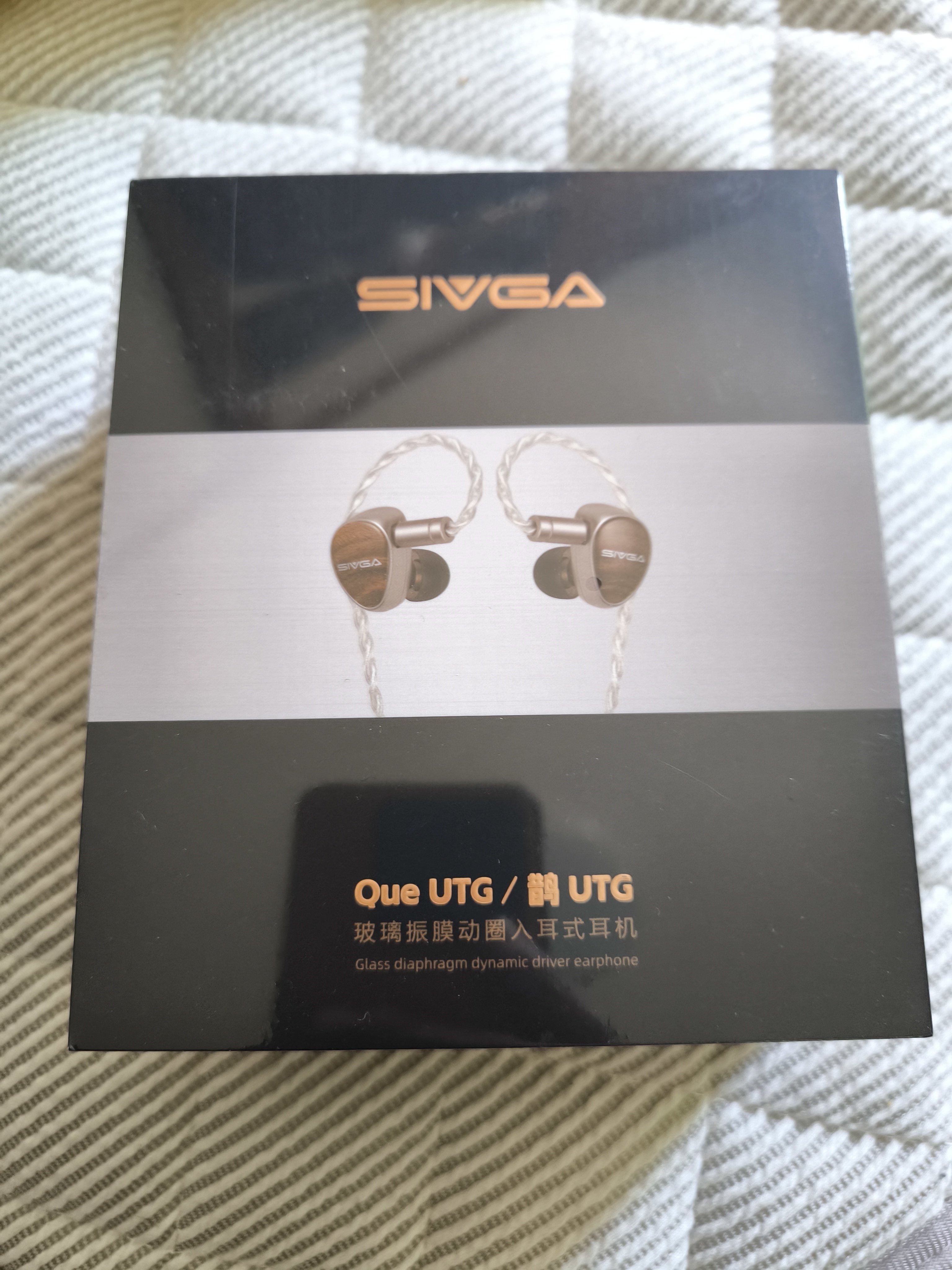 SIVGA(シヴガ) Que 鵲 UTG (クエ かささぎ) レビュー：ガラス振動板が