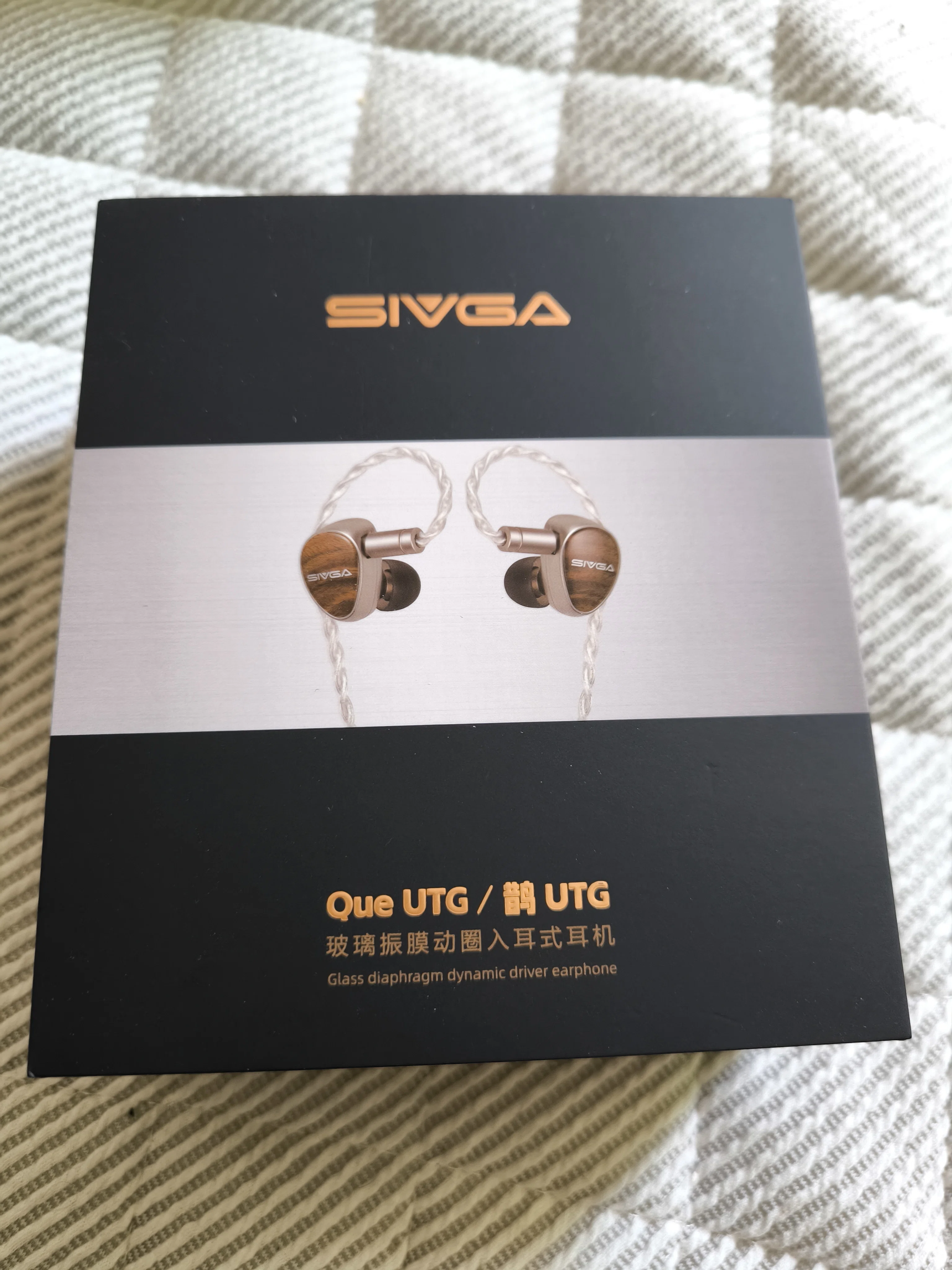 SIVGA(シヴガ) Que 鵲 UTG (クエ かささぎ) レビュー：ガラス振動板が