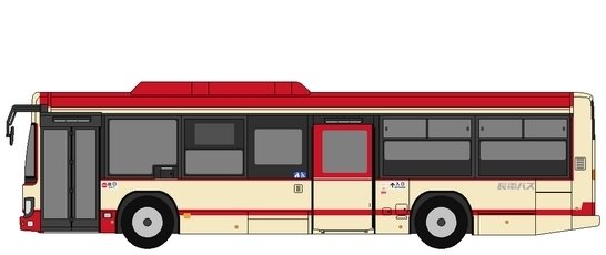 バスイラスト 長野200か｜Kazuaki Sano