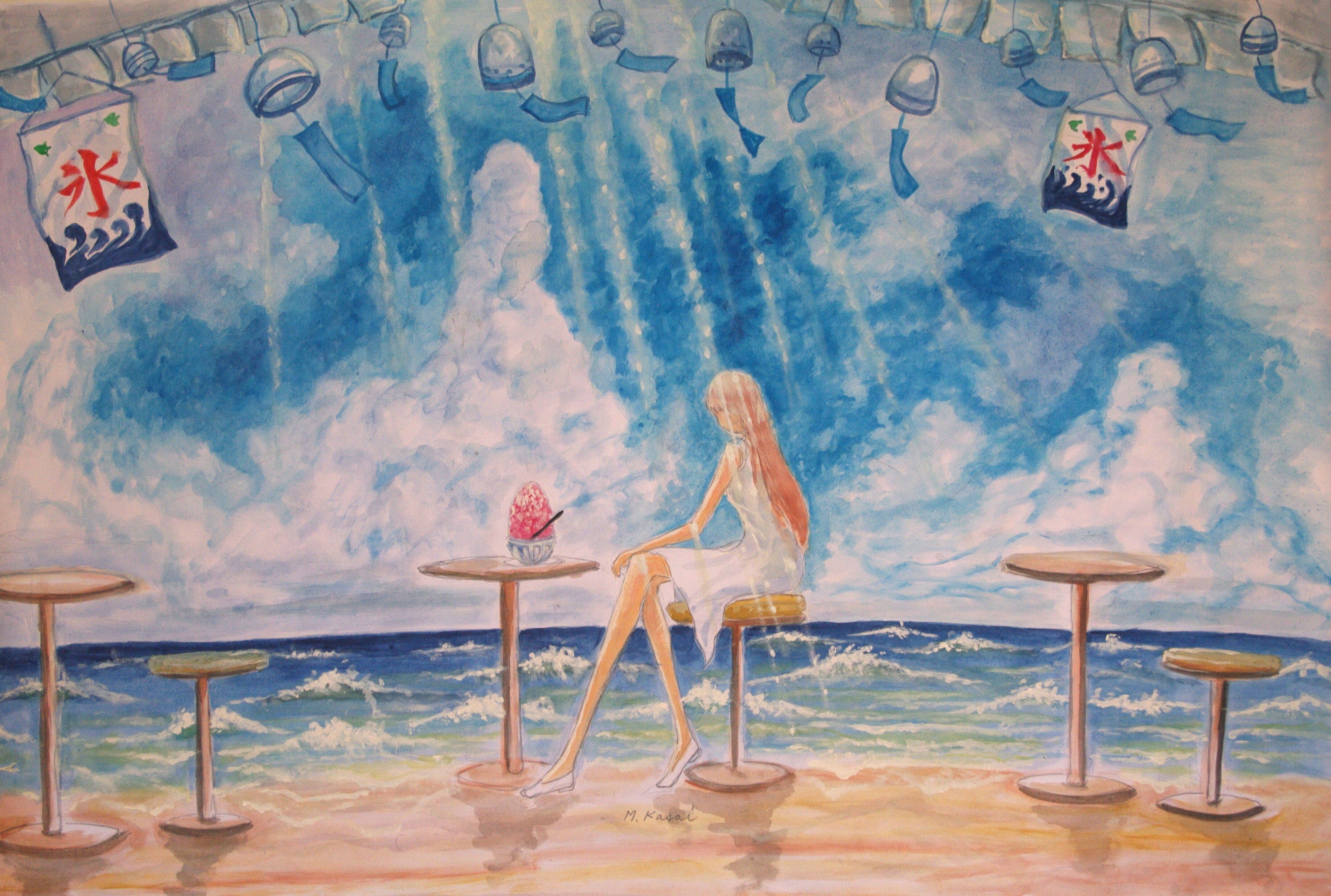 渚の風鈴茶屋 かき氷の夏2｜マシュー・カサイ