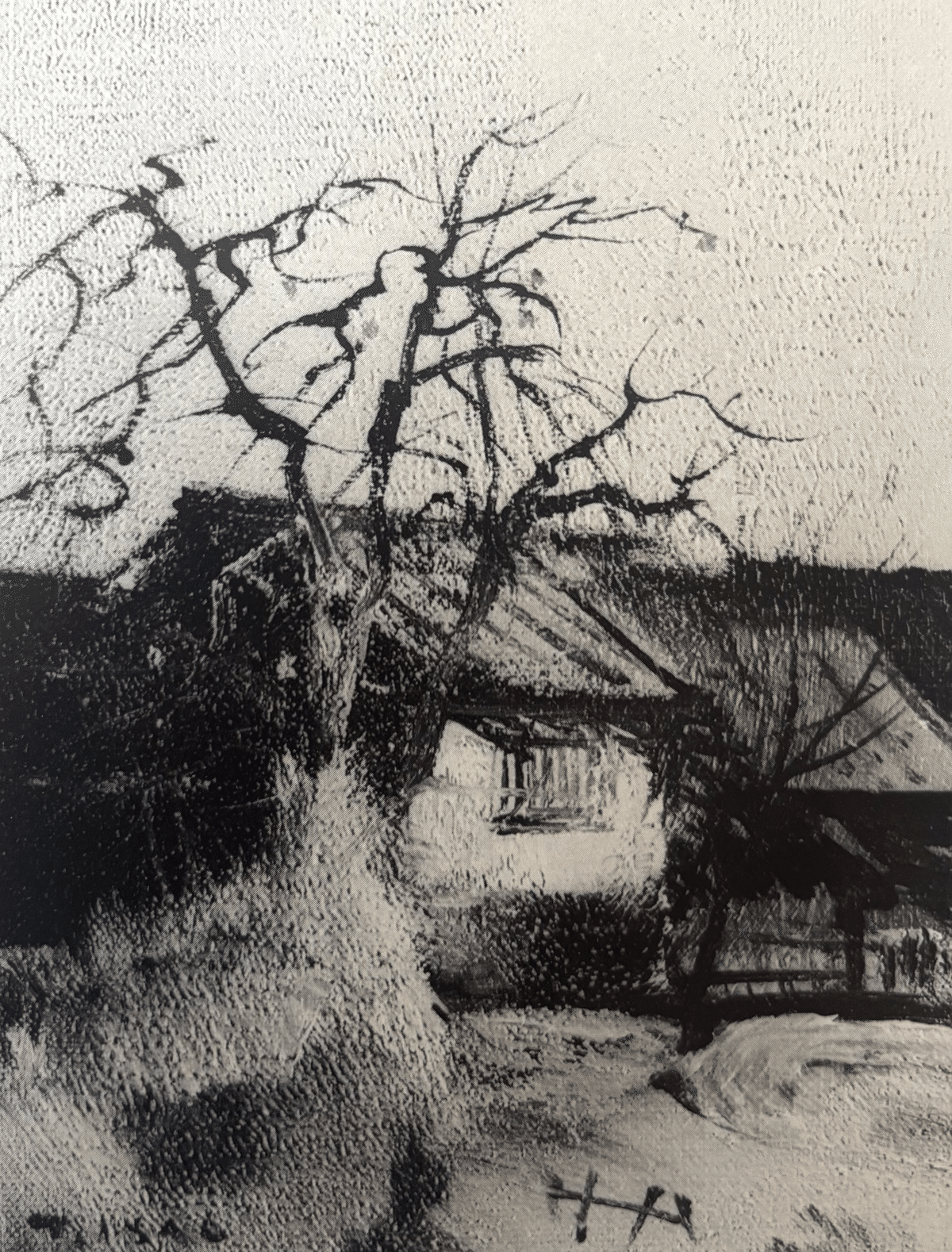 日本人のこころを𧦅うー 悳 俊彦 新作展 銀座ハヤシ画廊 (1973年