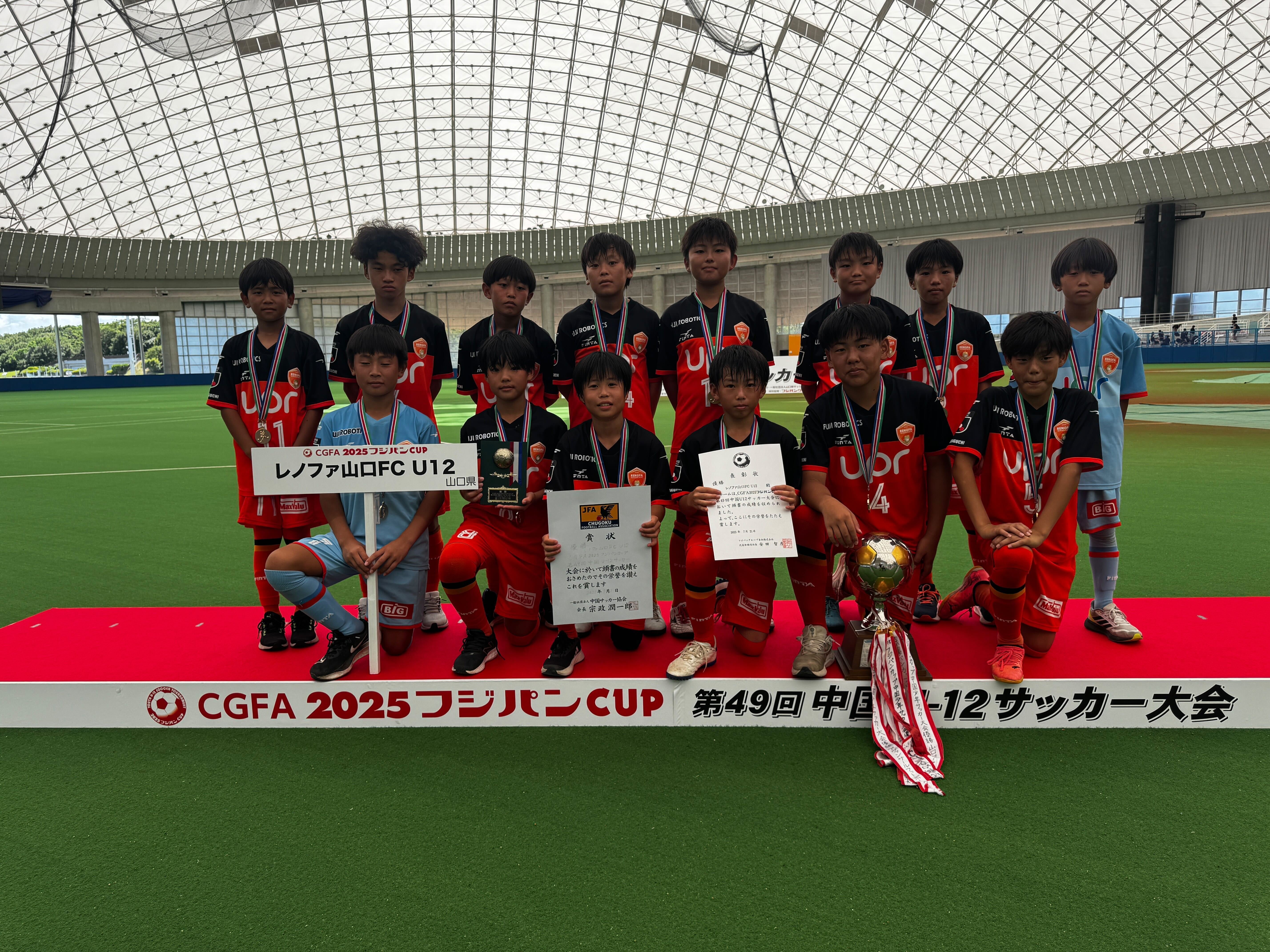 初優勝を目指しての挑戦！｜アカデミー通信 Vol.40｜レノファ山口FC