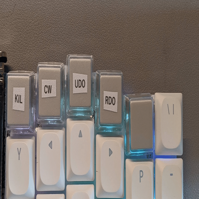 17mm狭キーピッチに丁度いいキーキャップ｜さしみつ