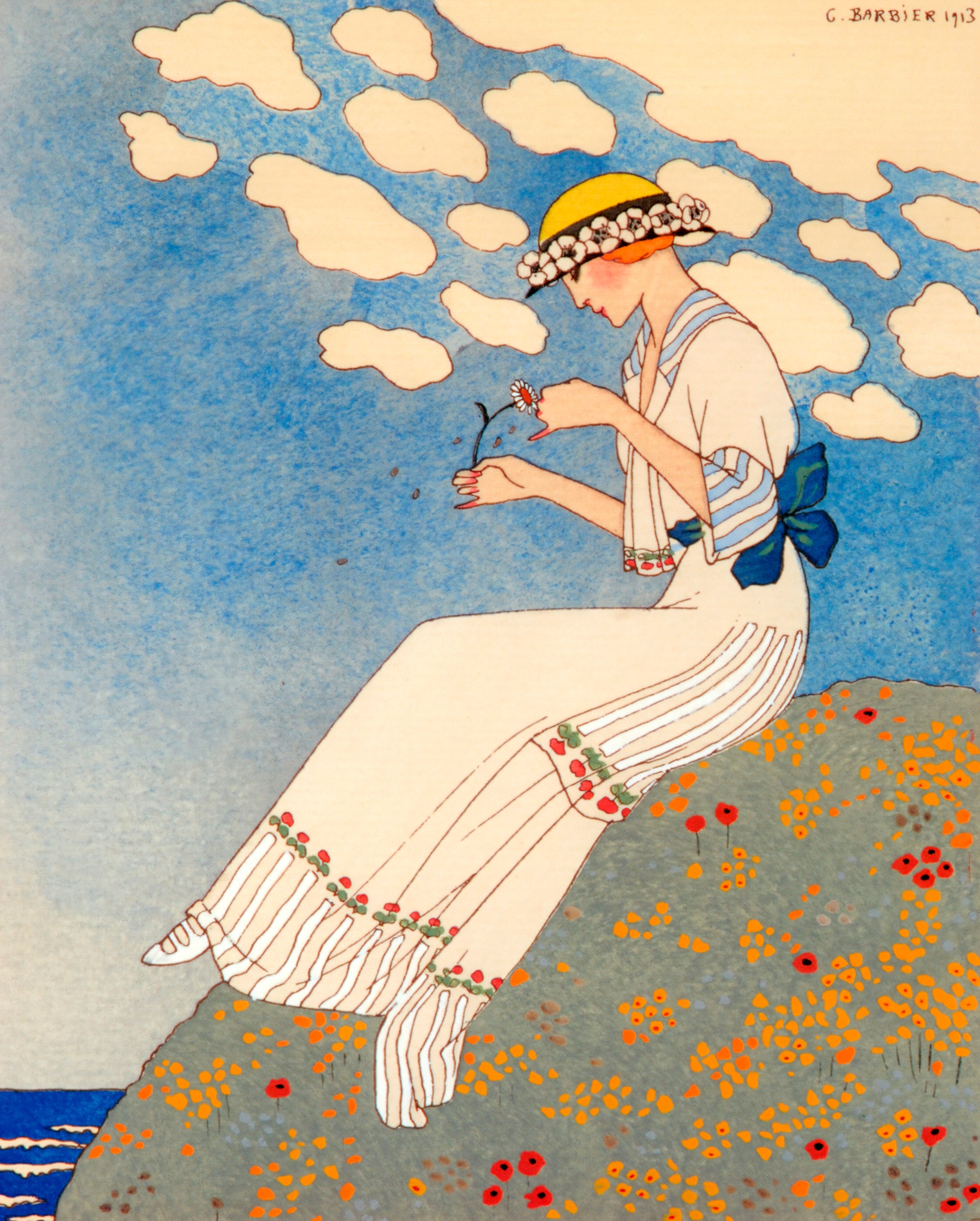 ジョルジュ・バルビエ ピシェ ピッチャー 陶器 ジョルジュ・バルビエ