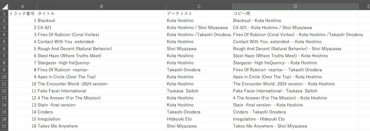 [備忘録]Exact Audio Copy（EAC)でのタグ情報取得・入力｜御影聖