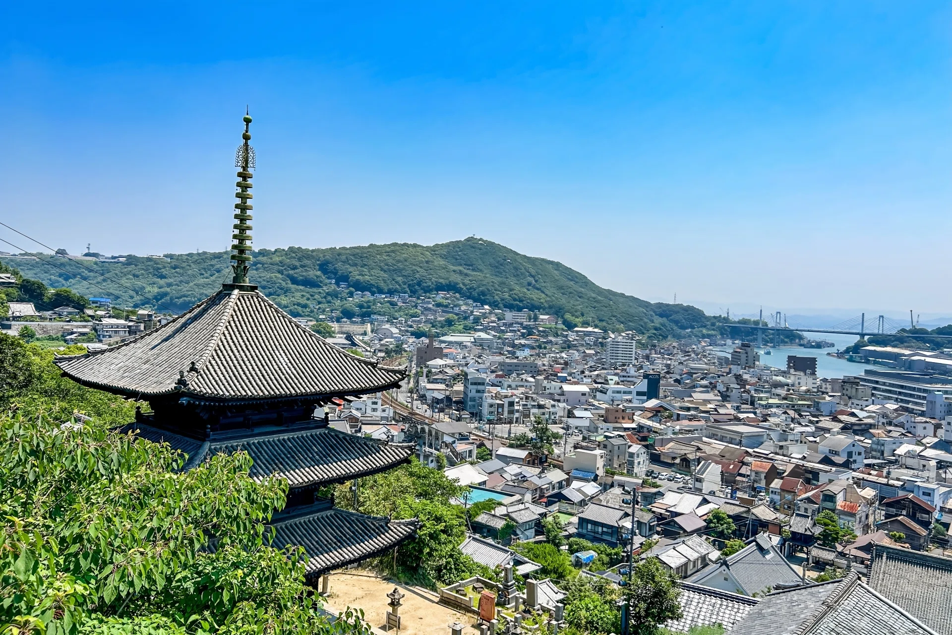 0478 三重塔と絶景が広がる尾道七佛めぐり「天寧寺」（広島県）｜弥栄
