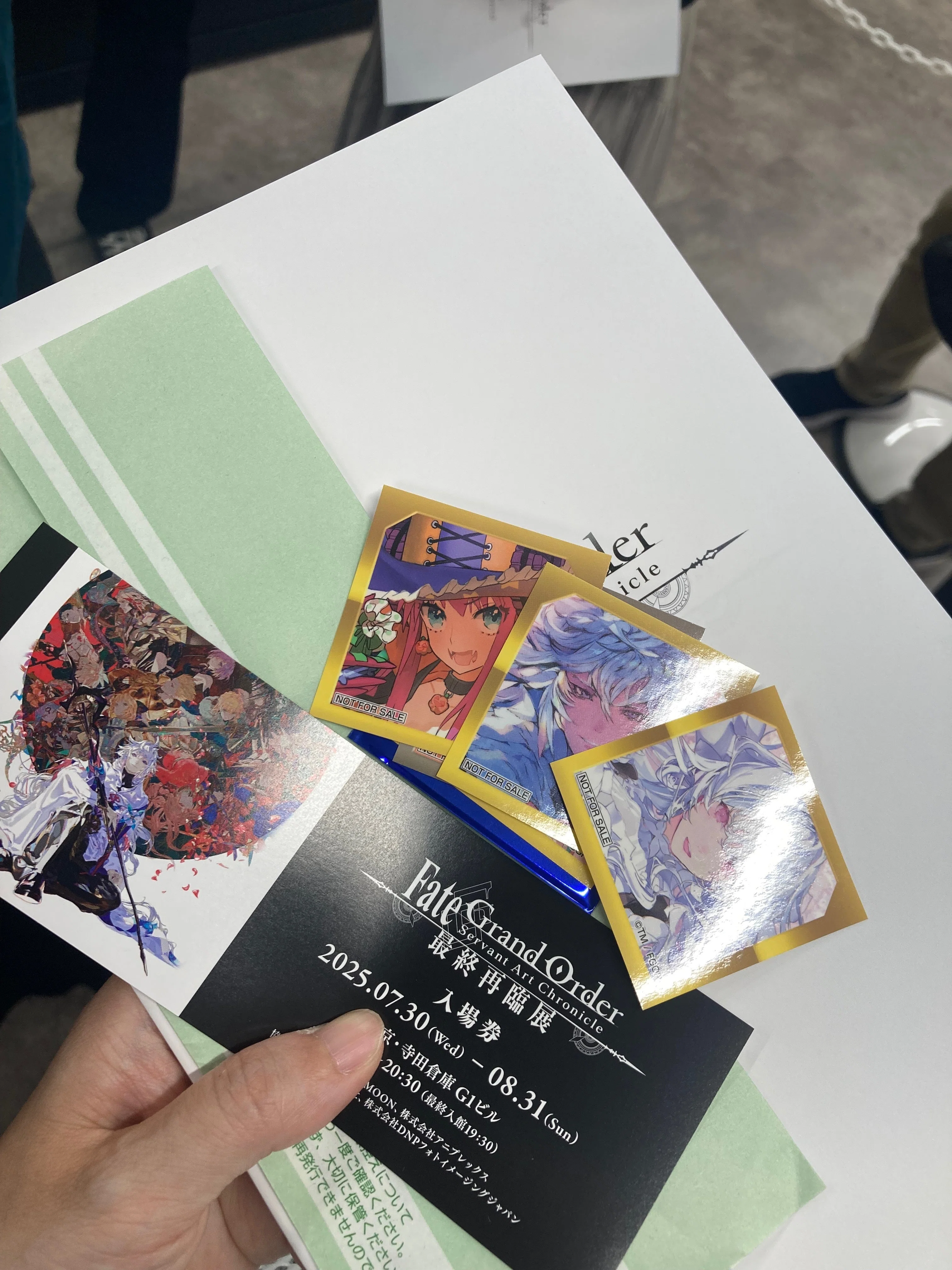FGO最終再臨展行ってきた！｜Anakaw