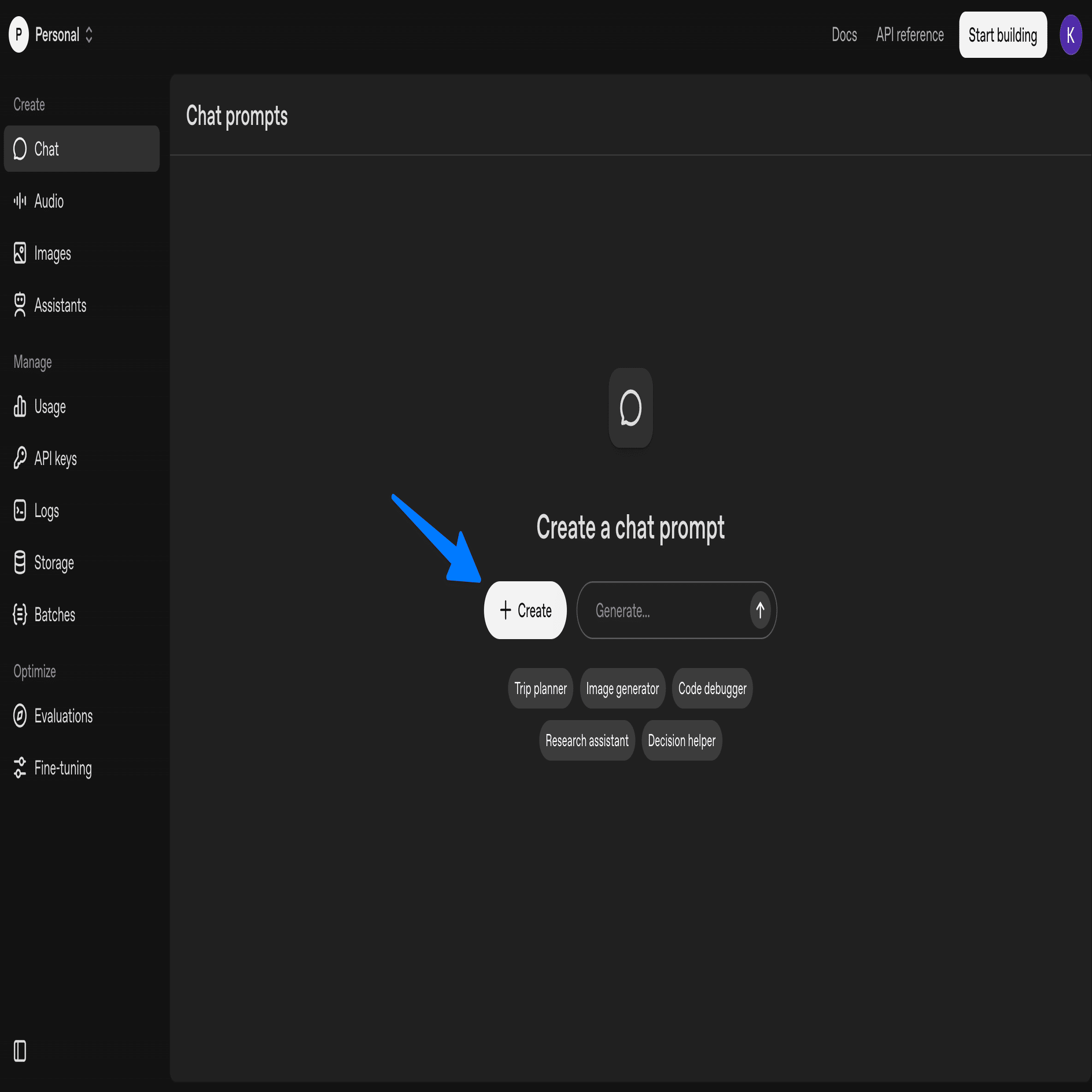 OpenAI Playground徹底活用ガイド！Prompt Optimizerで