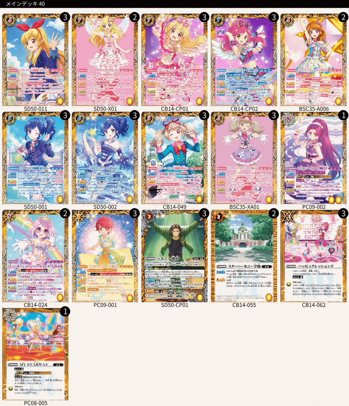 非公認アイカツ！カップ開催決定！！】アイカツデッキのすゝめ【お前も