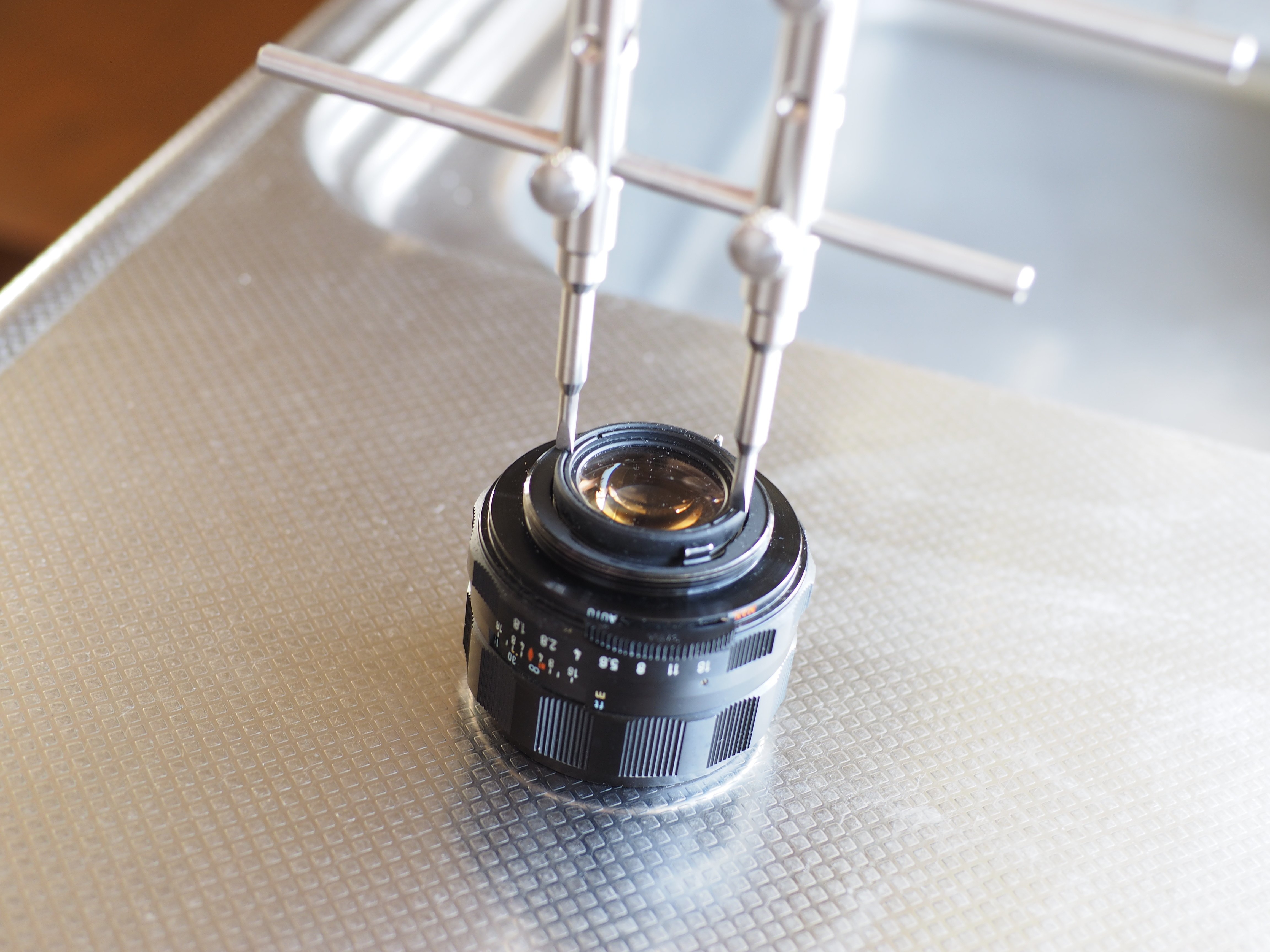 SMC TAKUMAR55mmの分解清掃｜cherubino