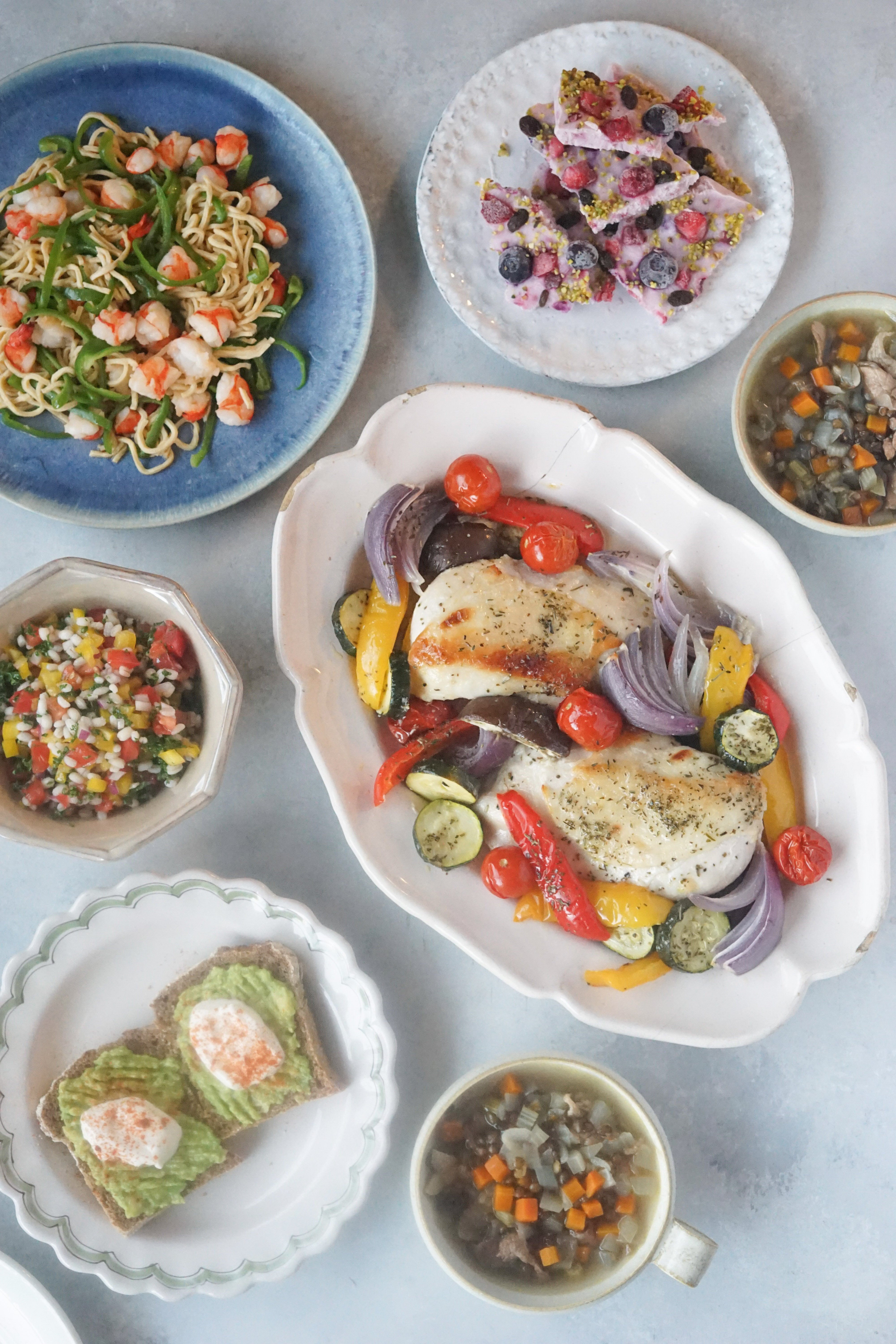 アボカドトースト/ミックスベリーソーダ｜星野奈々子/料理家