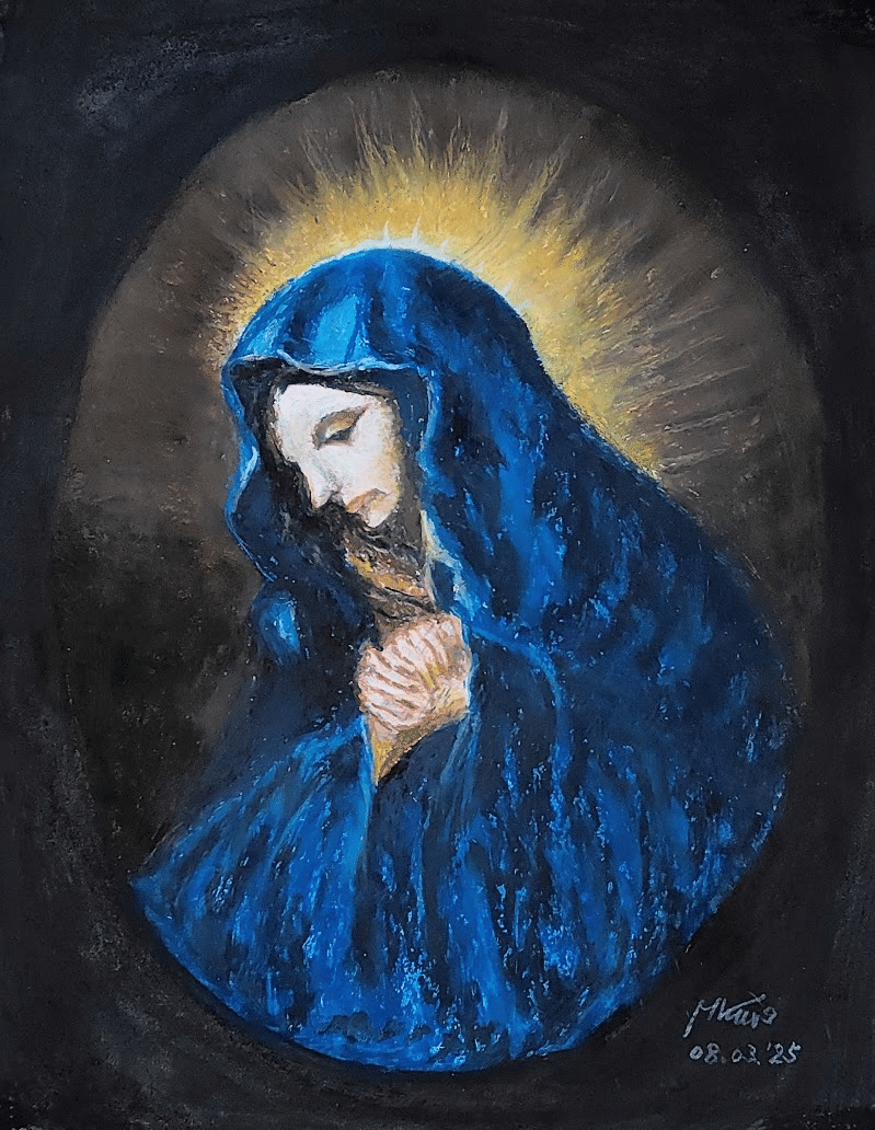 絵画色鉛筆風景画『ベルギー聖母教会』原画 絵画色鉛筆風景画『ベルギー聖母教会』原画