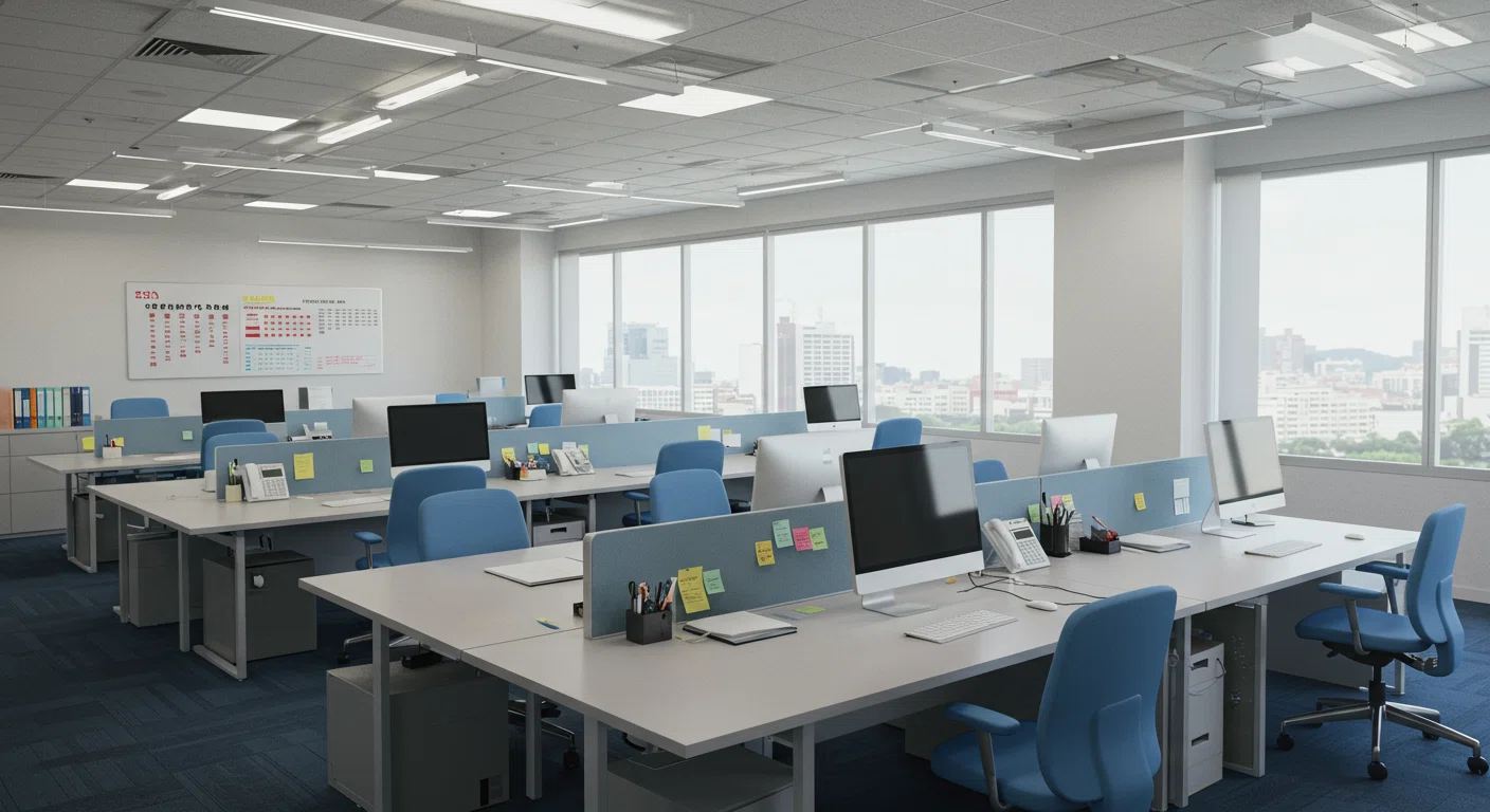人材紹介会社のオフィス風景