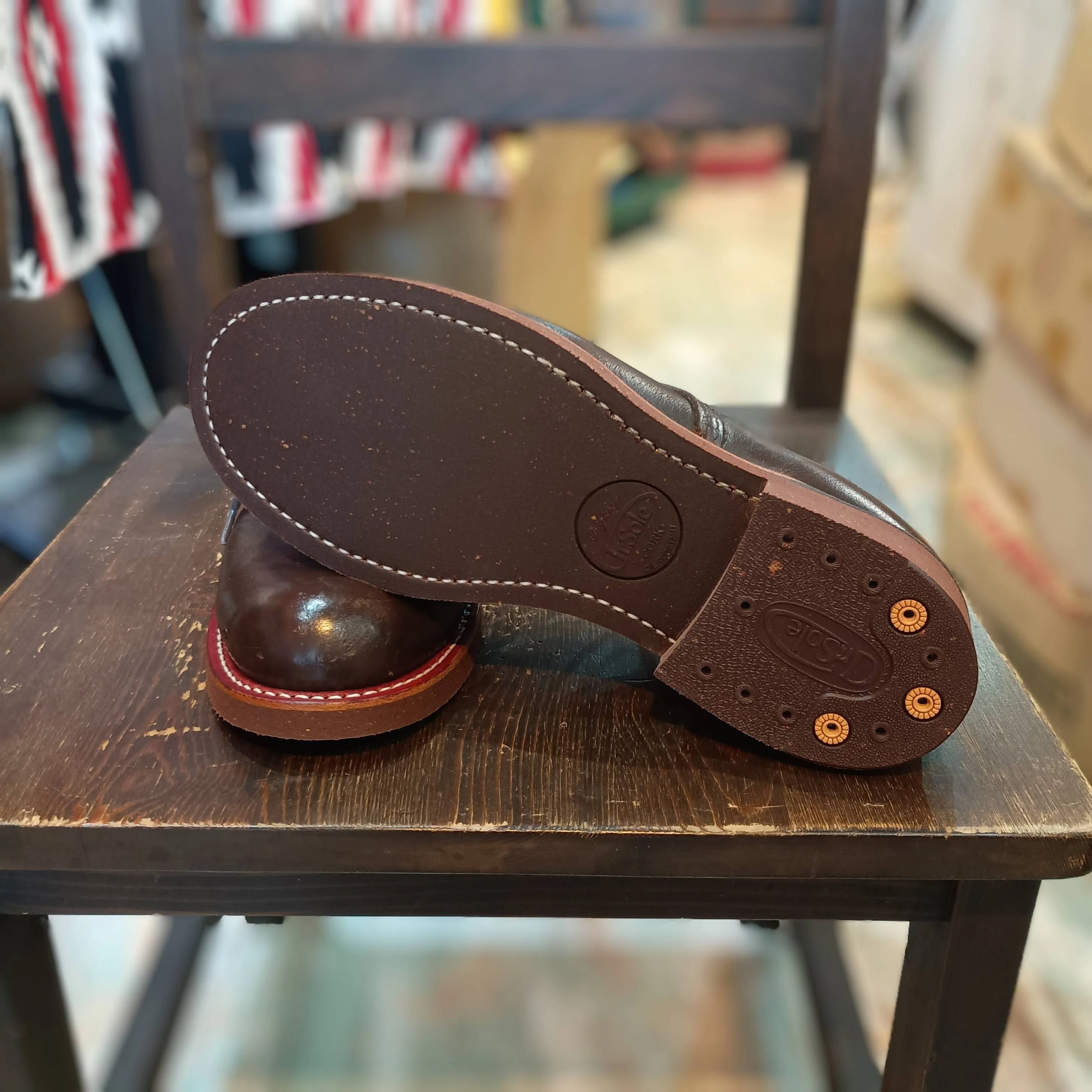 Resole/ソールカスタム】Red Wing#8049 Foreman+Dr.Sole Cork Full