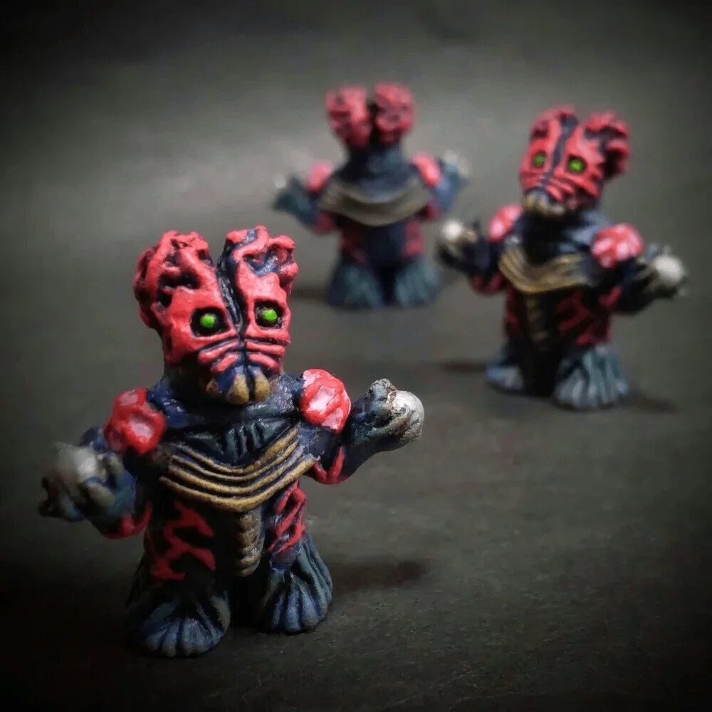 ヒッポリト星人　消しゴム　黒 怪獣消しゴム ヒッポリト星人 黒 【公式通販】