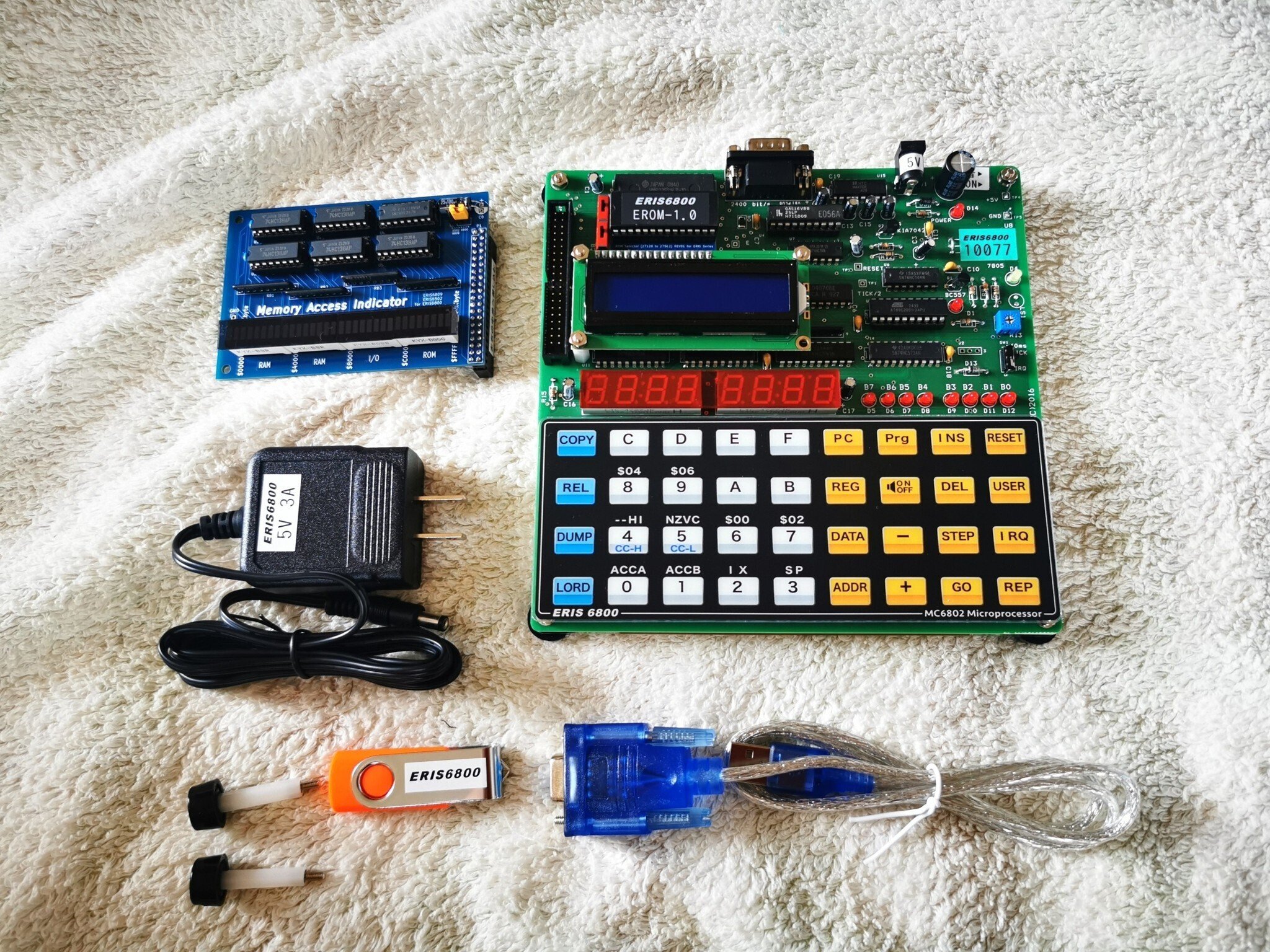 ワンボードマイコンの [ERIS6800] 買っちゃいました。＼(^o^)／｜Akane