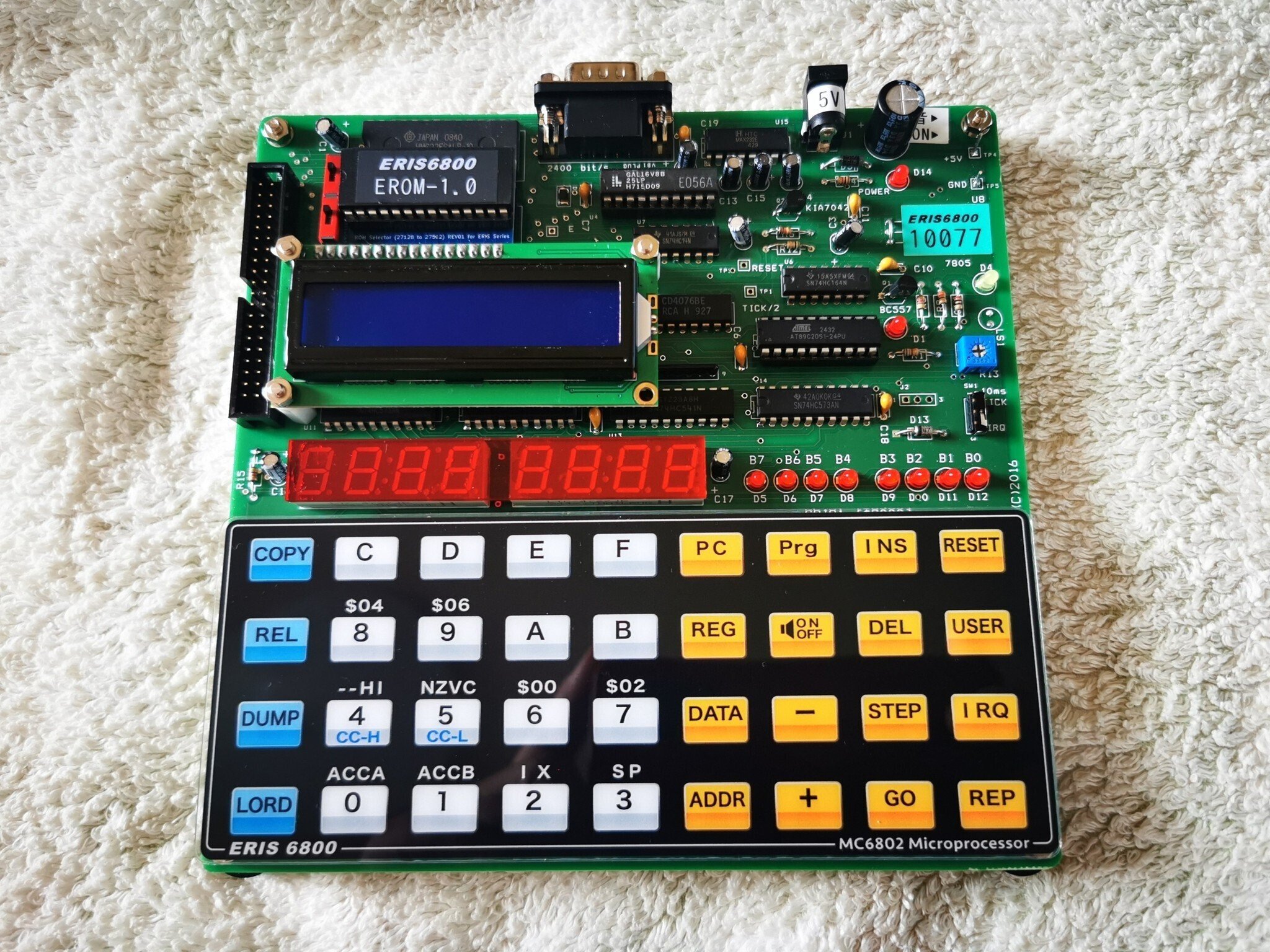 ワンボードマイコンの [ERIS6800] 買っちゃいました。＼(^o^)／｜Akane