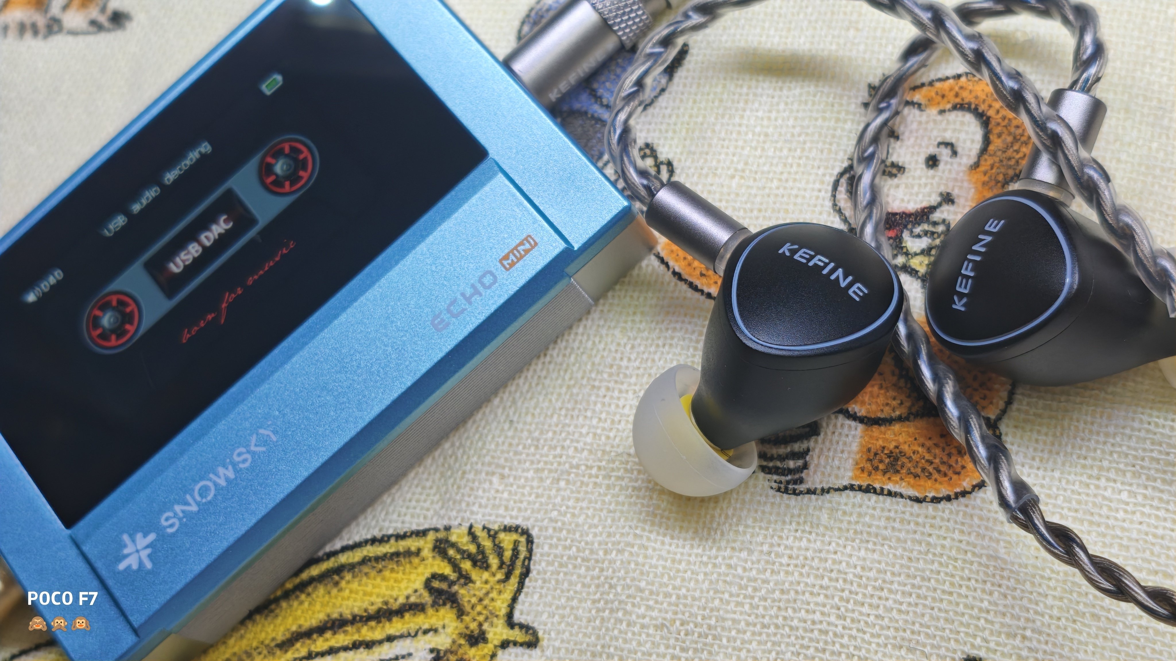 ◇SNOWSKY ECHO MINI紹介｜イヤホンジャックと豆🐒@ポタオデ