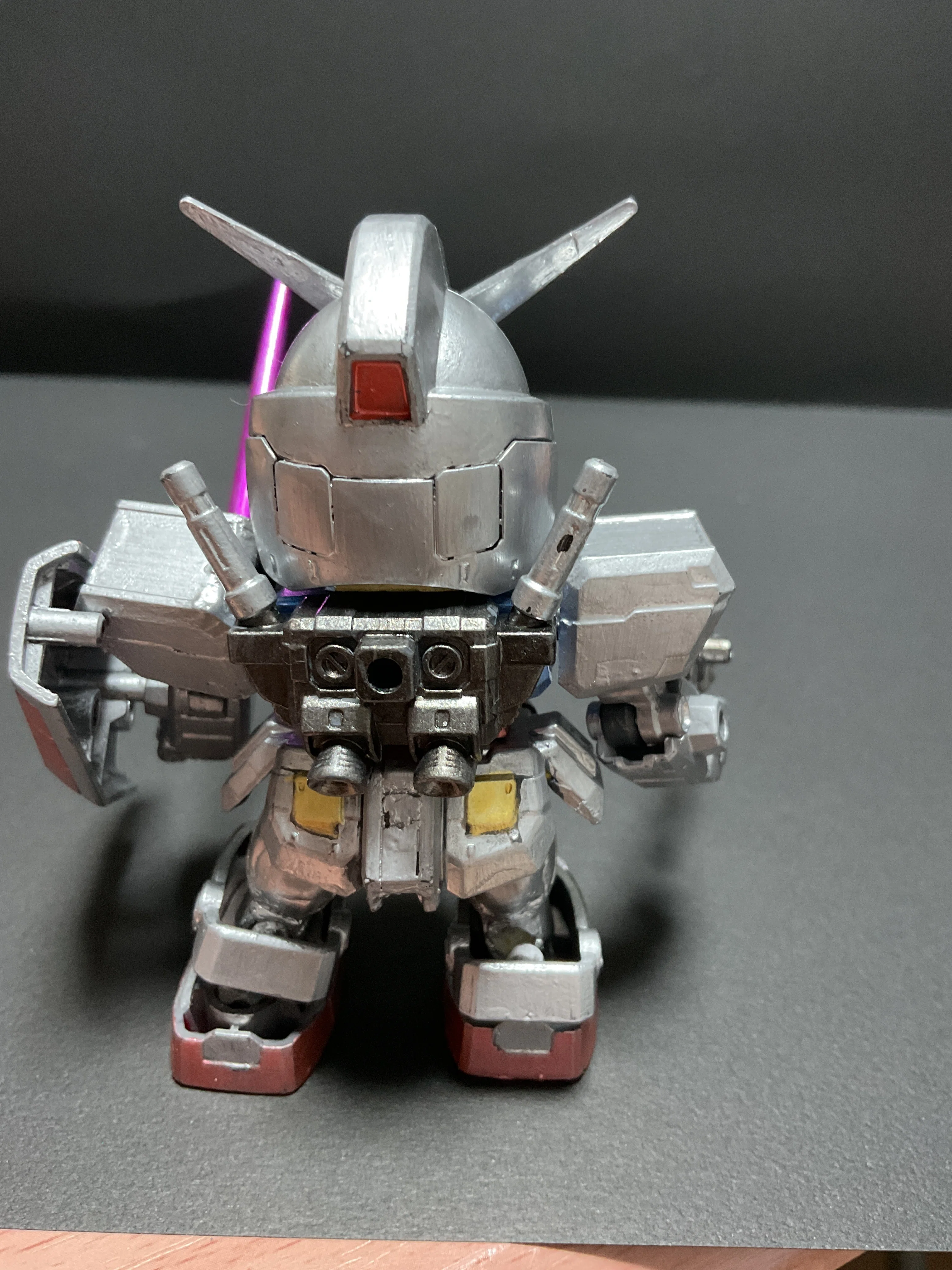 プラモデル制作：SDEXスタンダード RX78ガンダム(塗装完了)｜DeepOne
