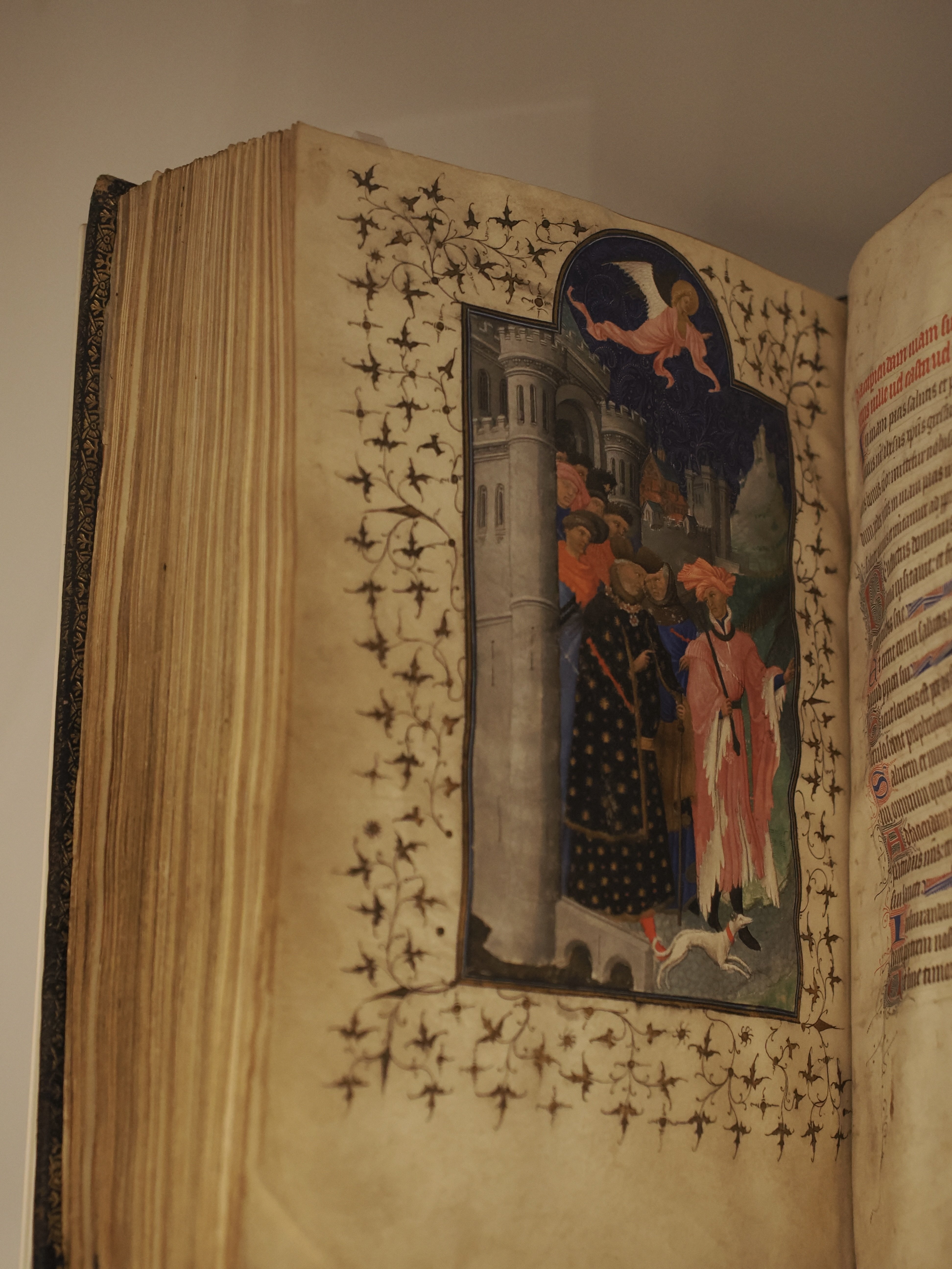 海外展覧会レビュー】「ベリー公のいとも豪華なる時祷書」展