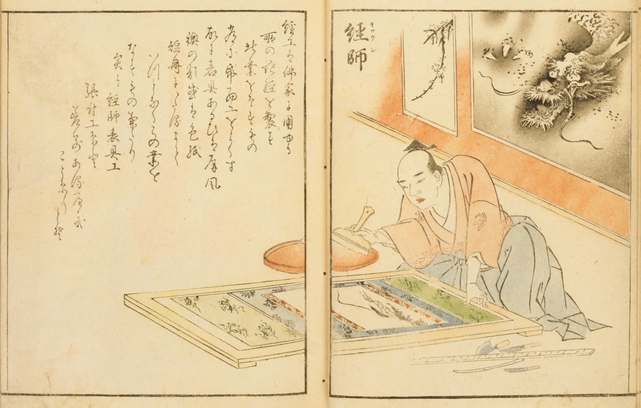 職人図鑑】彩画職人部類（22）経師（きやうじ）｜mominaina