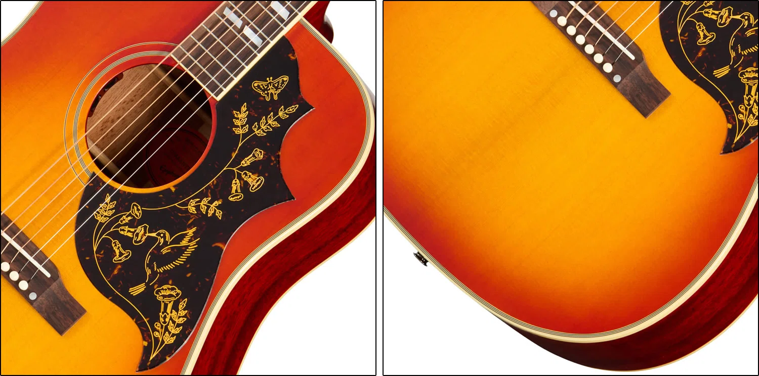 エピフォン×ギブソン・カスタムのコラボで実現した「1960 Hummingbird