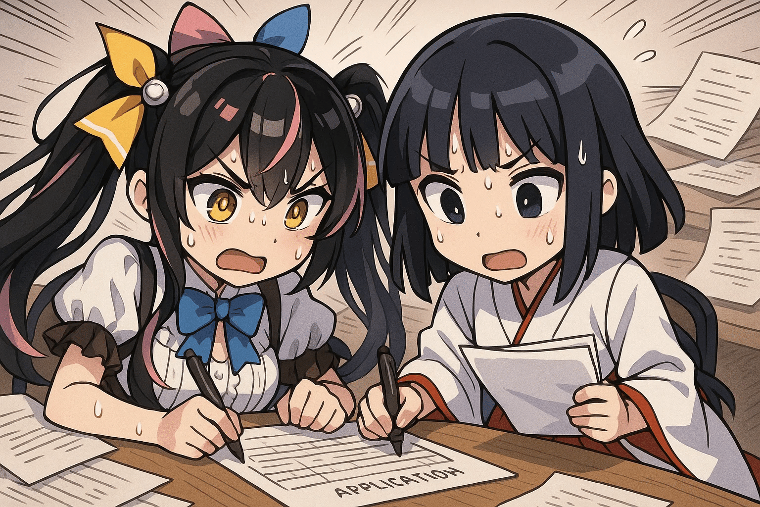 あばねちゃんといざなみちゃん