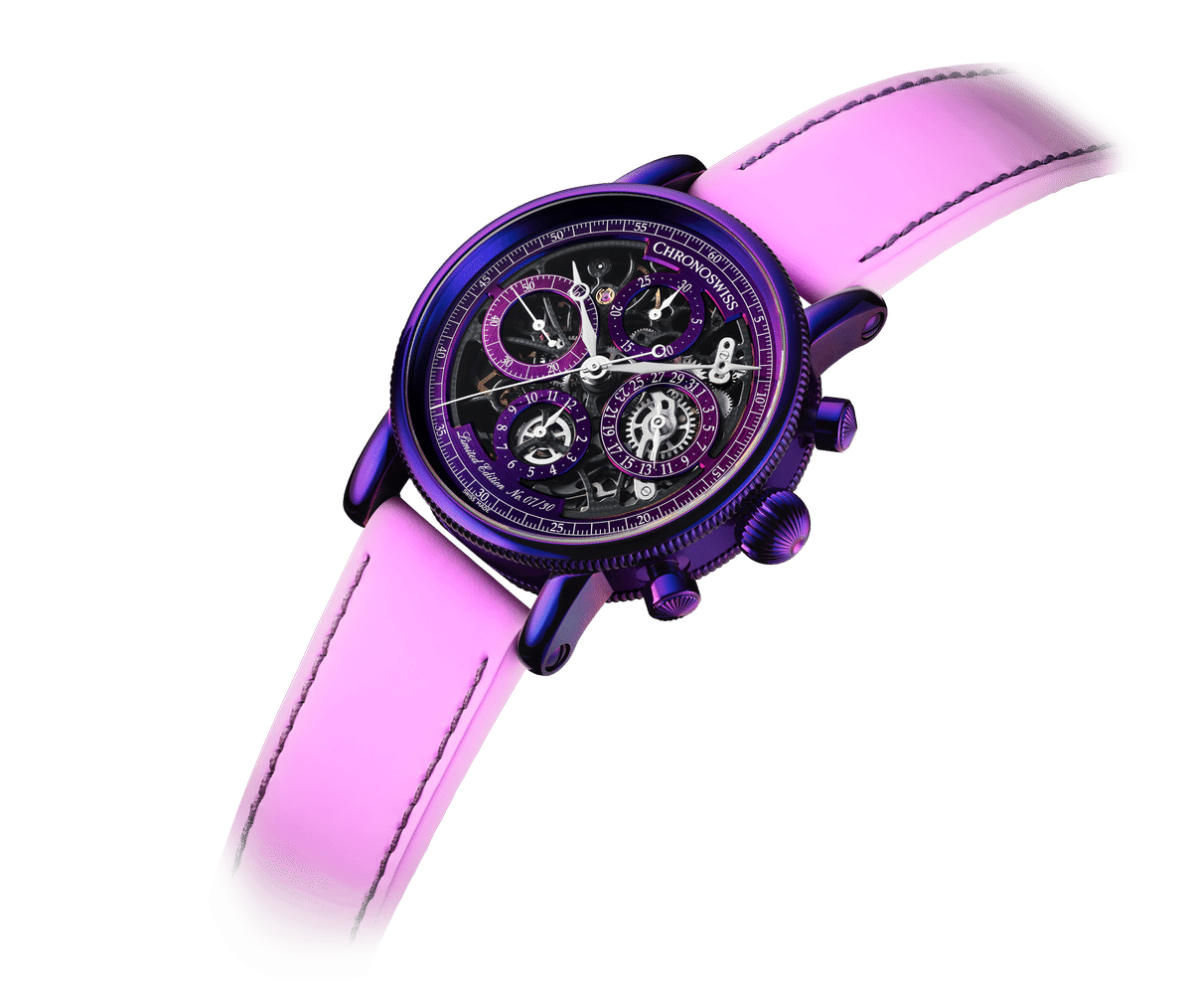 Paul 購入 Smith ポールスミス 時計 クロノグラフ ピンク ブラック