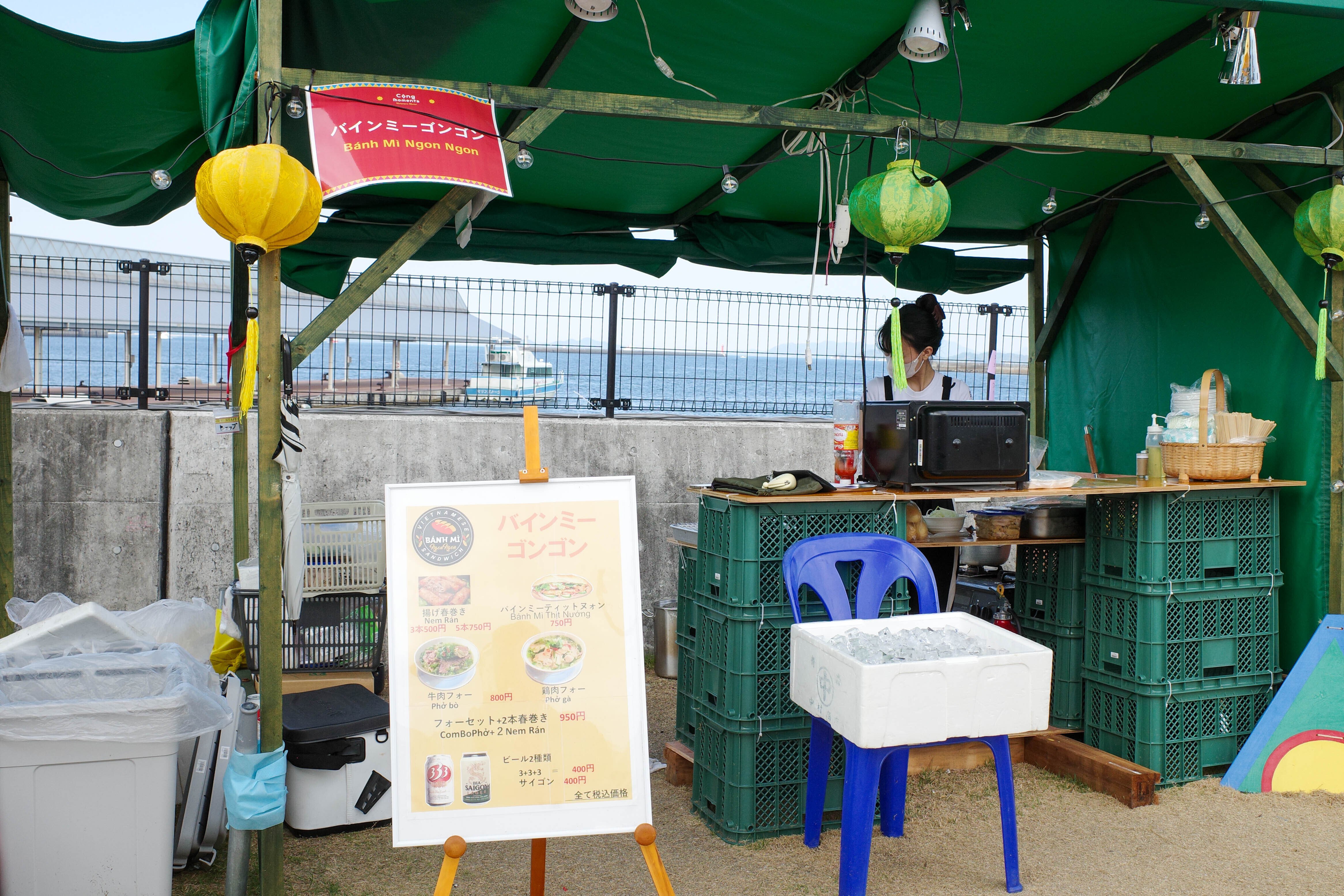 ベトナムマルシェ＠高松港キャッスルプロムナードで食と文化を満喫する