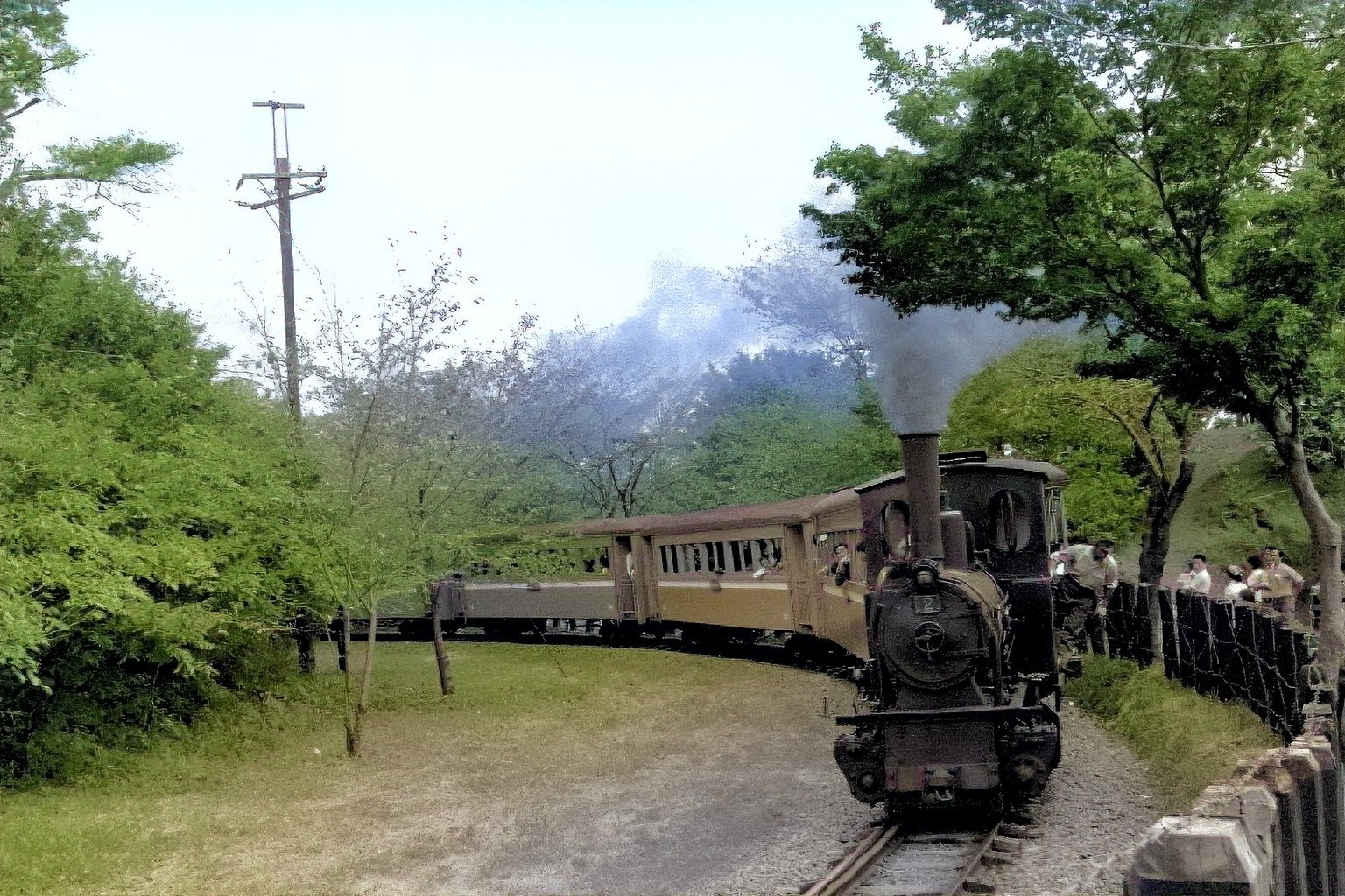田淵電機　50年史、近40年の歩み v058, 西武山口線のSL（1976年）｜ひろやん