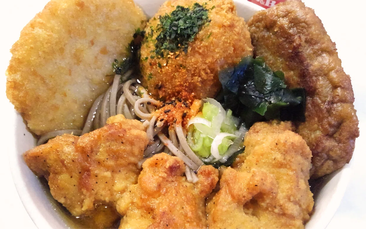 おそば 駄蕎麦四天王そばスーパーデラックス【我が干しそば道 精進の31杯目
