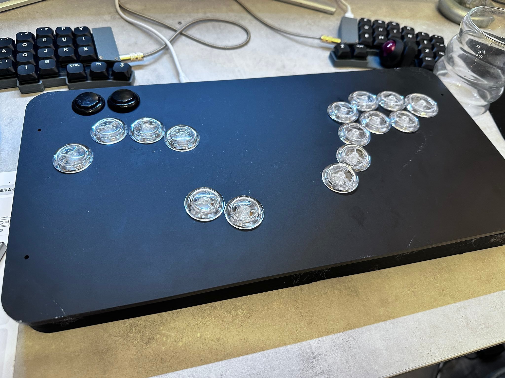 アケコン レバーレス ケース 磁石開閉式 アケコン レバーレス ケース 磁石開閉式 - メルカリ