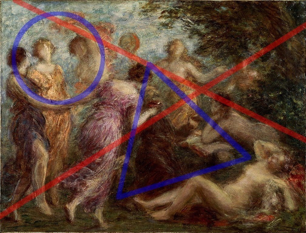 アンリ・ファンタン＝ラトゥール《聖アントニウスの誘惑》｜かろ