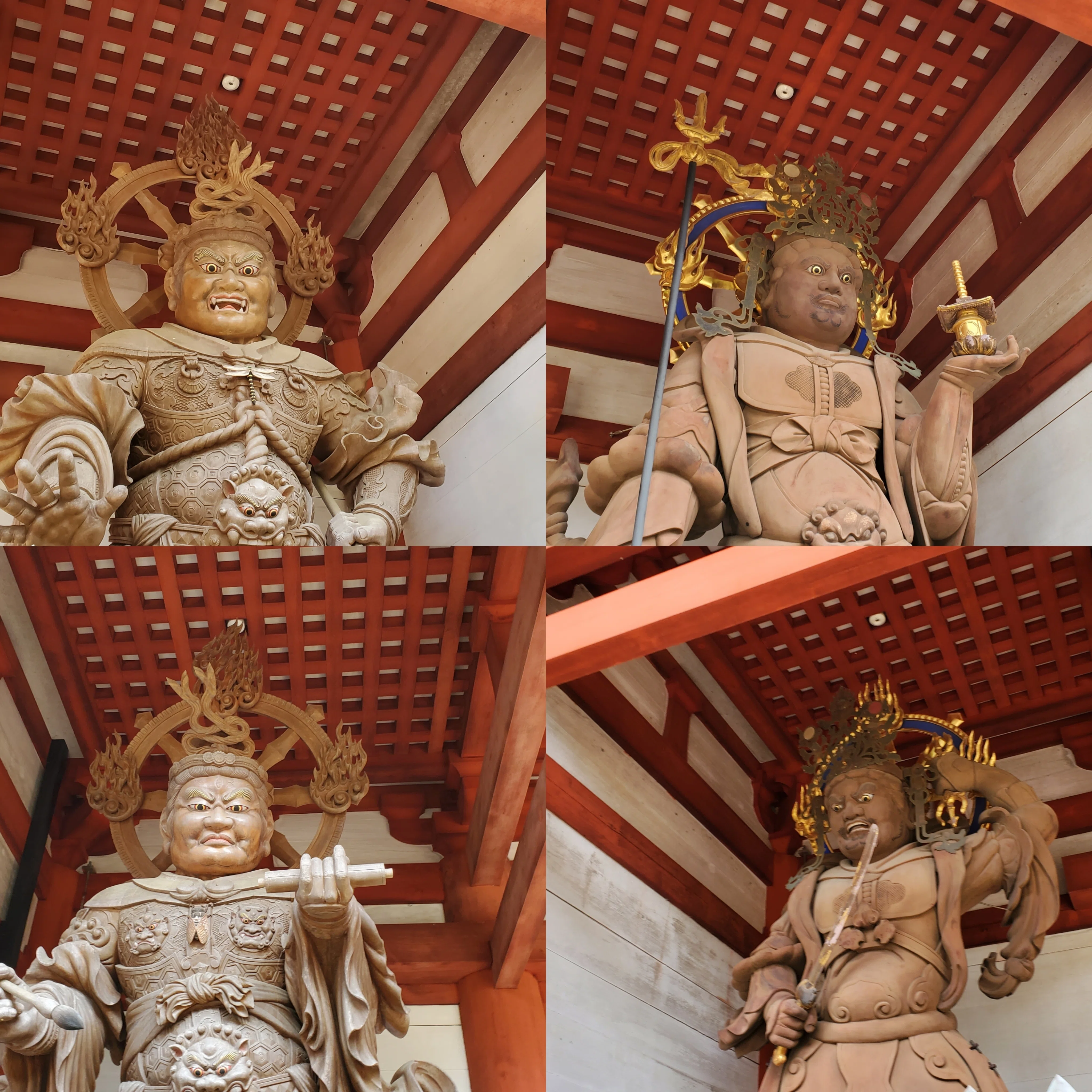 大正期・最高位聖者「聖獣獅子と阿羅漢」高僧・聖獣・煩悩断滅・最高境地・悟り・木彫 高野山（こうやさん）壇上伽藍（だんじょうがらん）を巡る旅🎧歴史