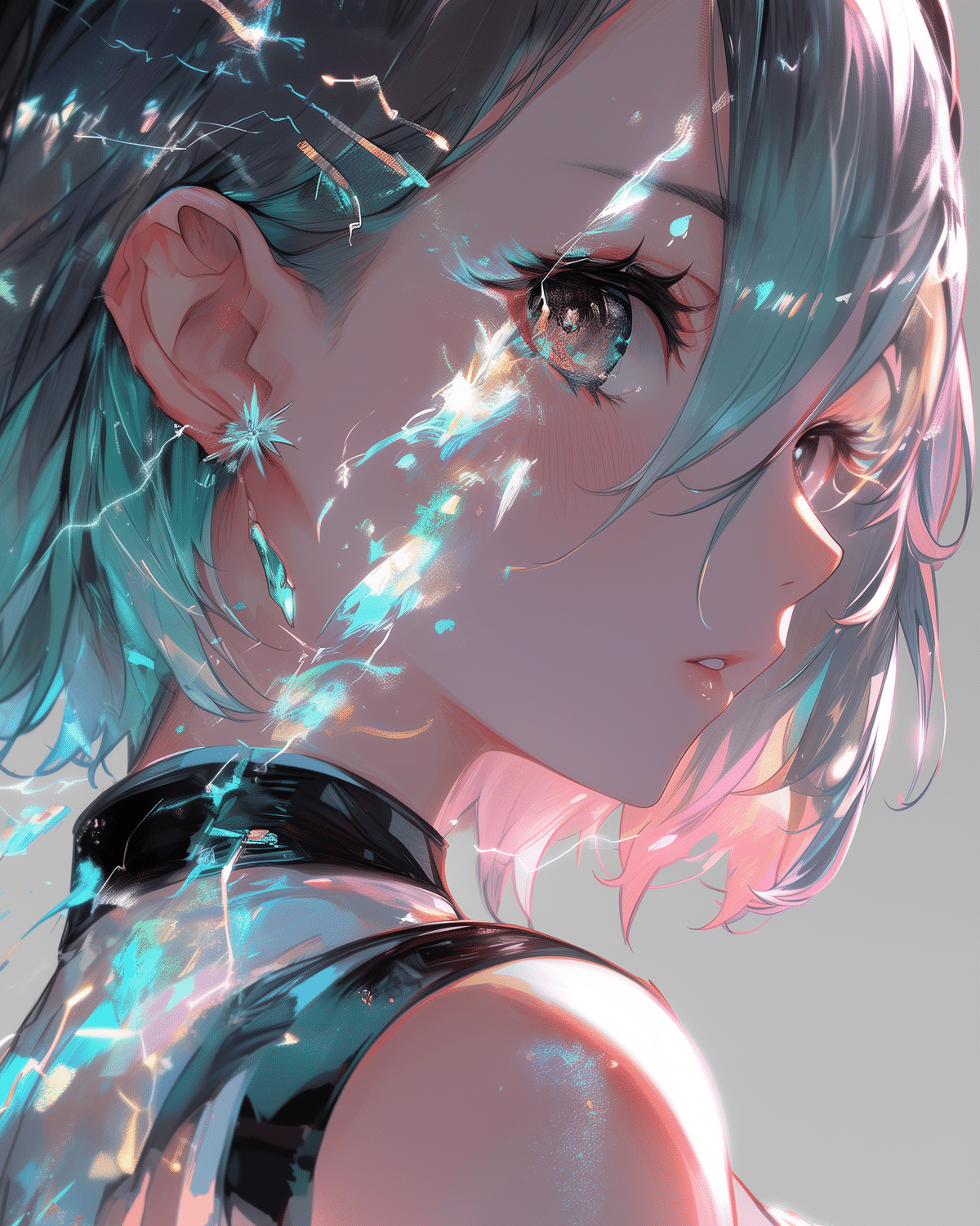 プロンプトも公開】瞳をいろいろいじって試してみた/Midjourney