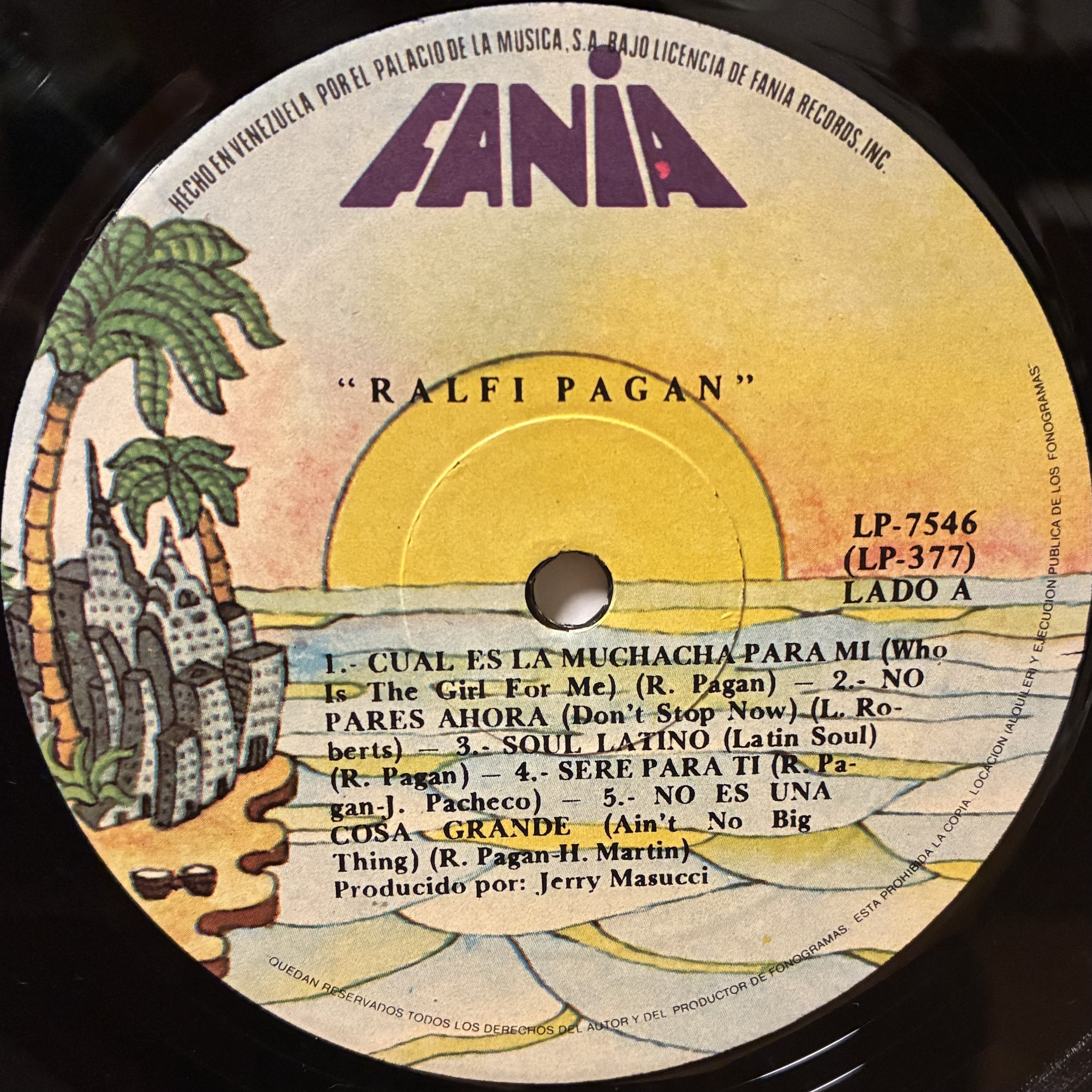 Ralfi Pagan – Ralfi Pagan (1969)｜Takuro Okada
