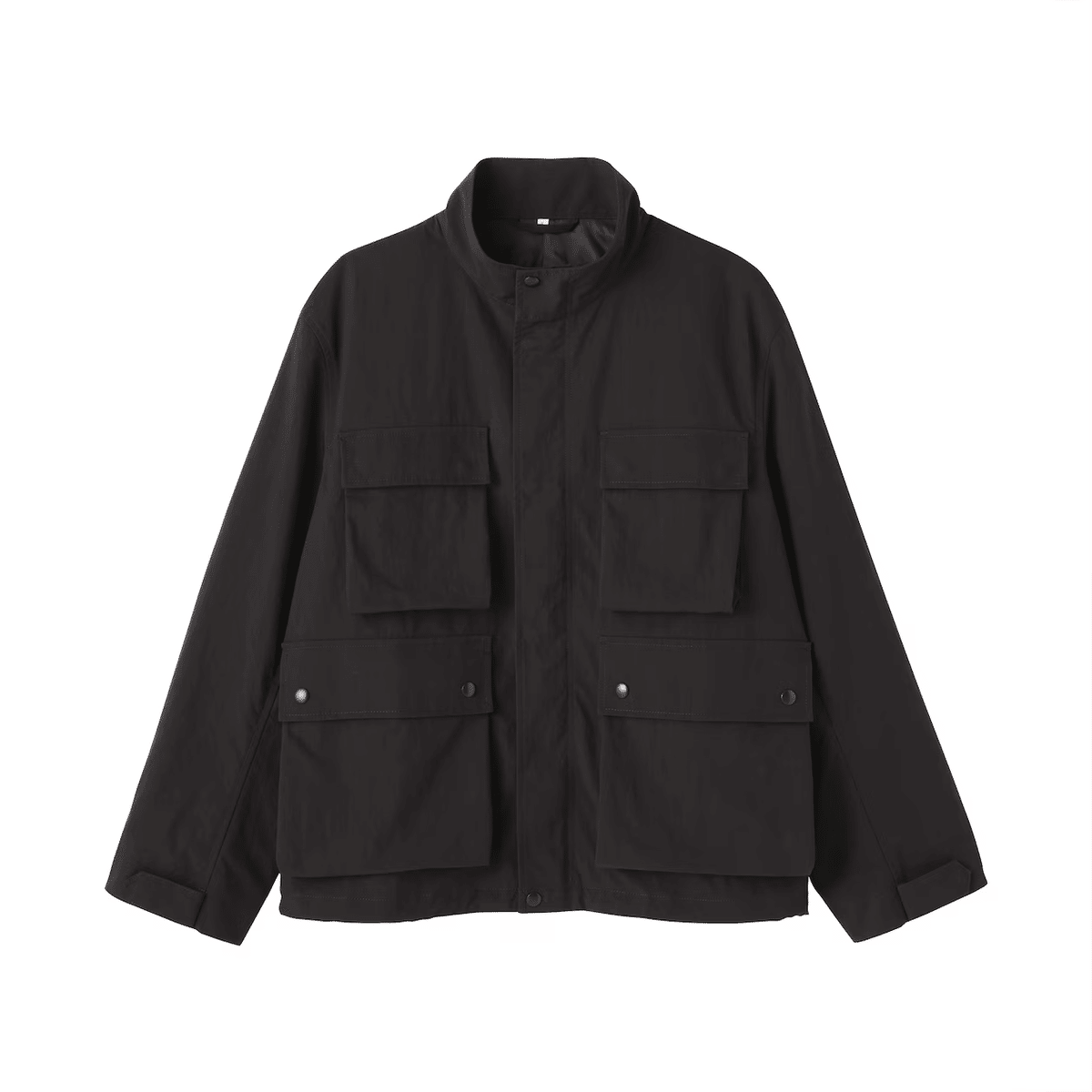 【タグ付・極美品】MUJI Labo 2025AW ワークブルゾン ベージュ M タグ付・極美品】MUJI Labo 2025AW ワークブルゾン ベージュ M