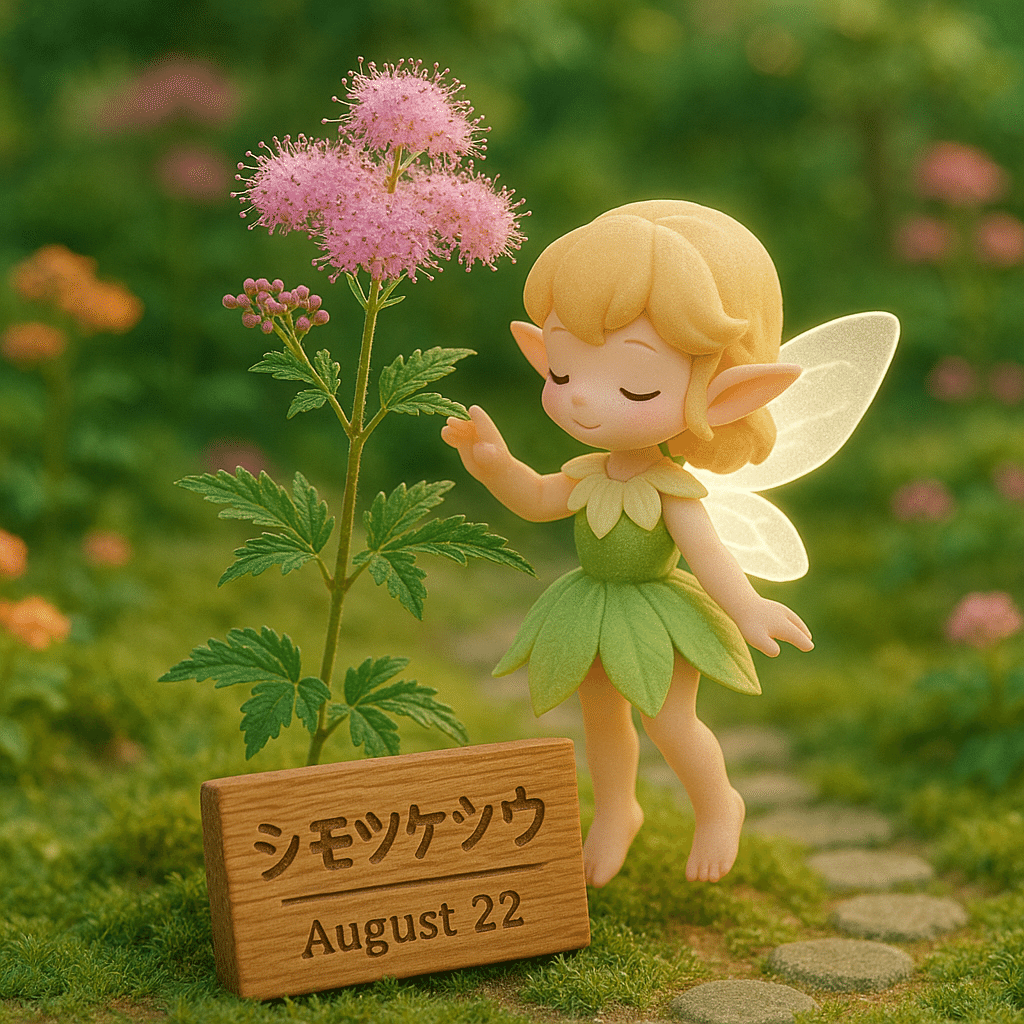 8月22日 誕生花シモツケソウが語る花言葉「純情」と「穏やか」の物語