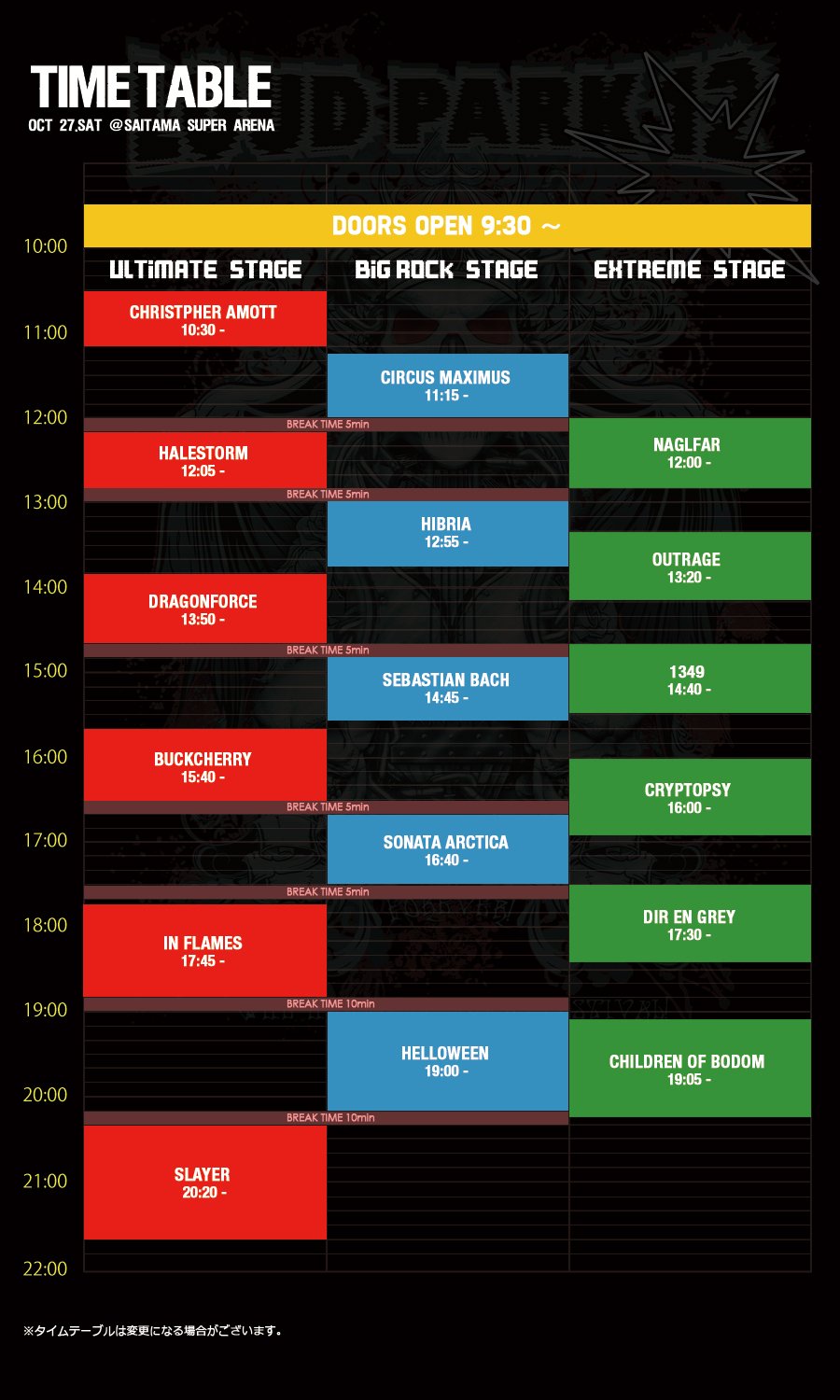 LOUD PARK 12の思い出｜さかいおき