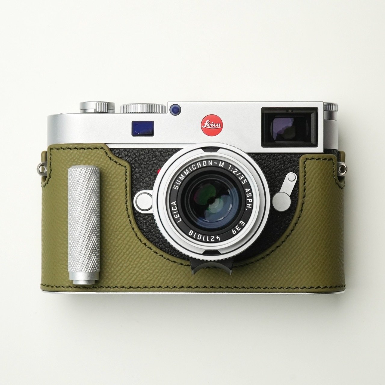 レア 具生工房☆Leica M 用 ライカ M型用 ホールドグリップ☆シルバー
