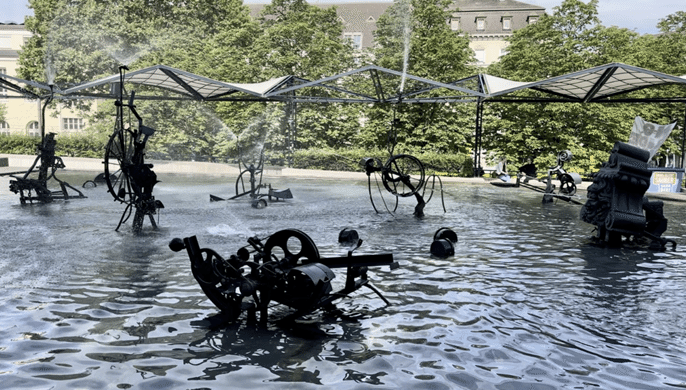 Jean Tinguely Pontus Hulten ジャン・ティンゲリー 展覧会：「Niki de Saint Phalle, Jean Tinguely, Pontus Hulten