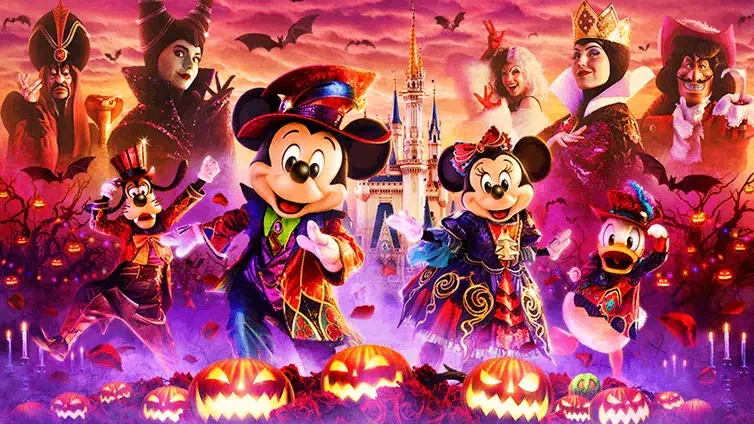 2025年のディズニーハロウィン今年もおばけちゃんに取り憑かれる