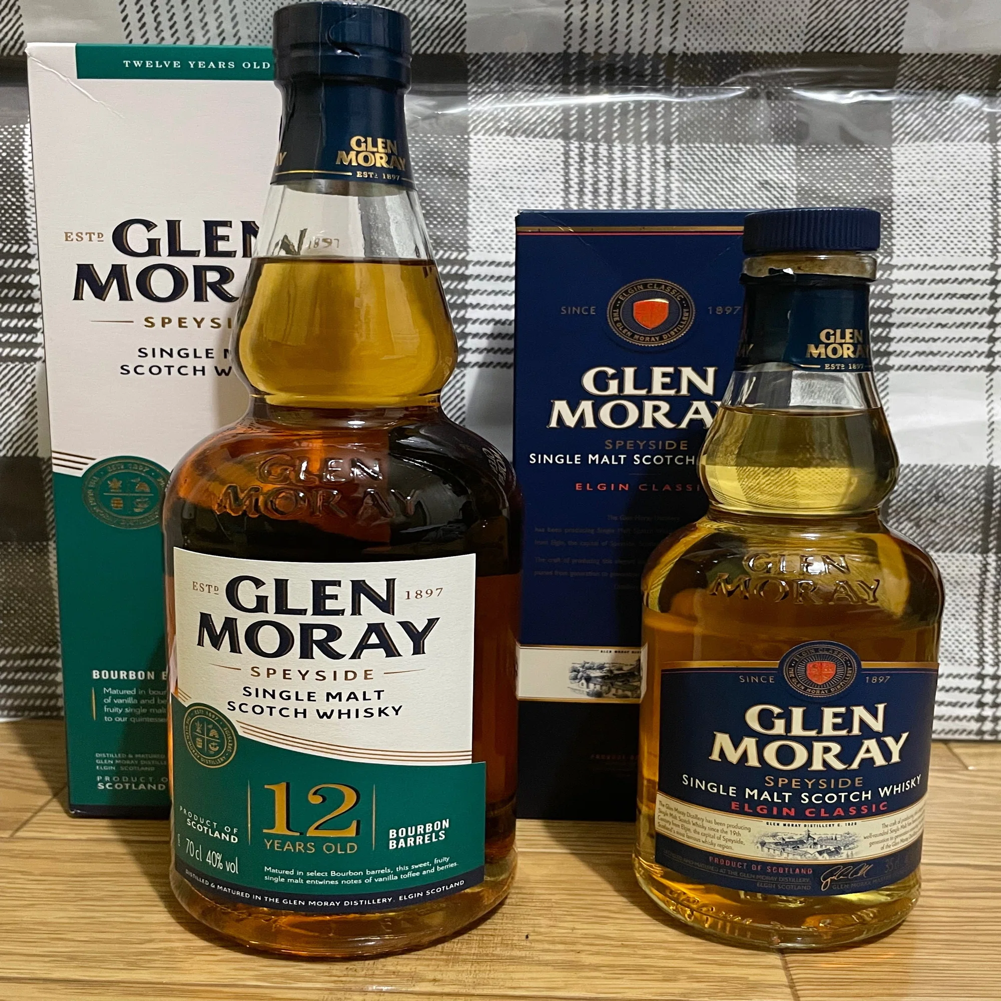 飲み比べレビュー】グレンマレイ クラシック vs 12年｜ストレートで 