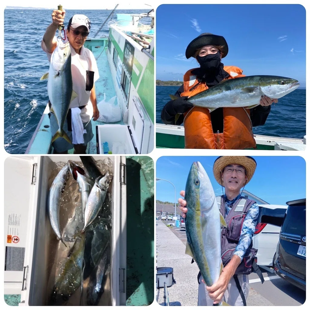 泳がせ釣り】本日もワラサ！連日の4kg！【最大4.5kg】｜あまさけや丸