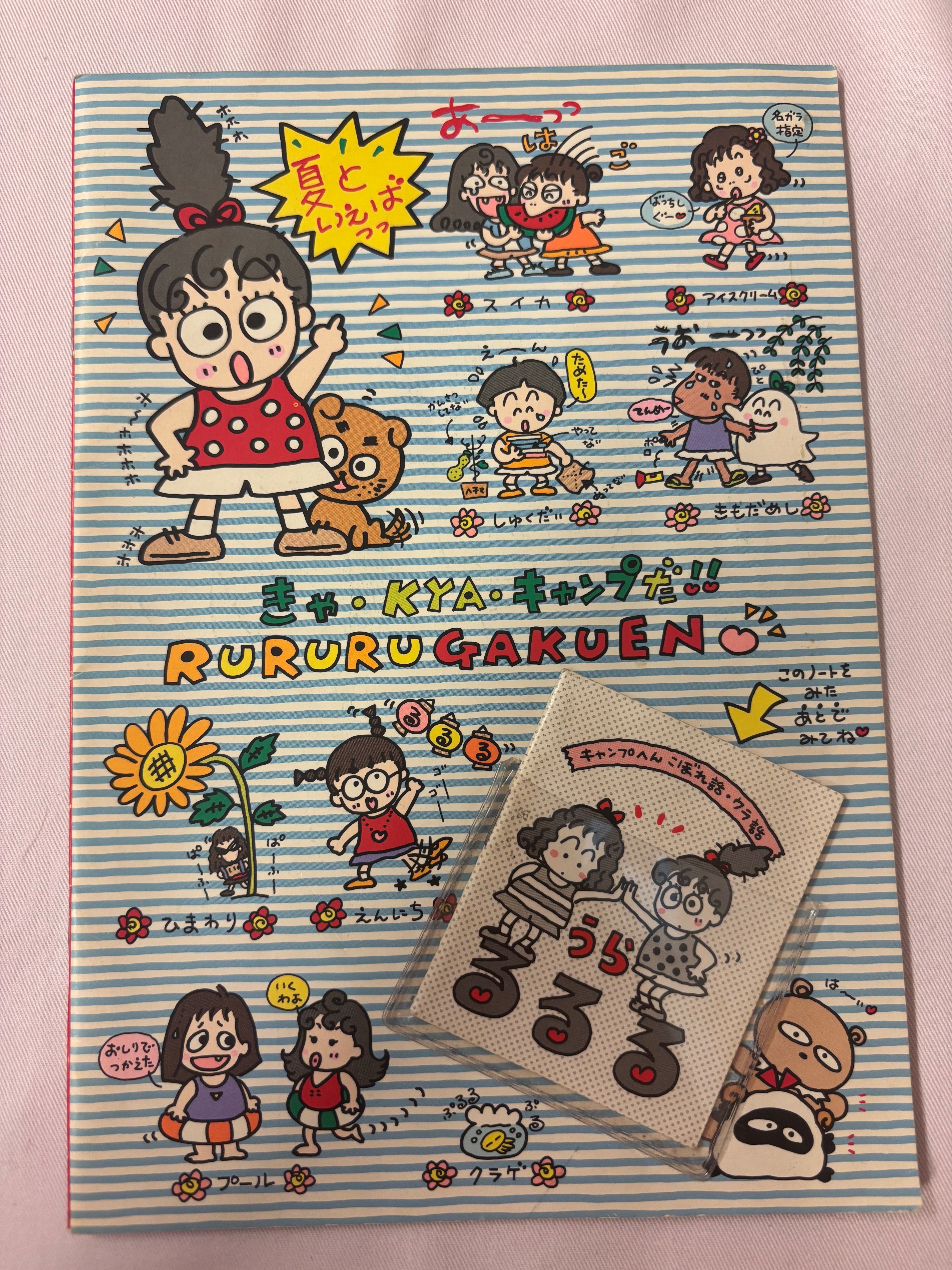 るるる学園91年🍒きゃ・KYA・キャンプだ！！ノート｜るるる学園同窓会