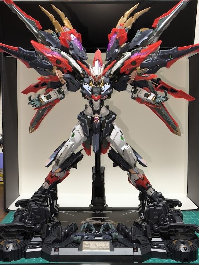 ネメシス　1/100 プラモデルレビュー【Infinite Dimension 1/100 ネメシス】③｜おー