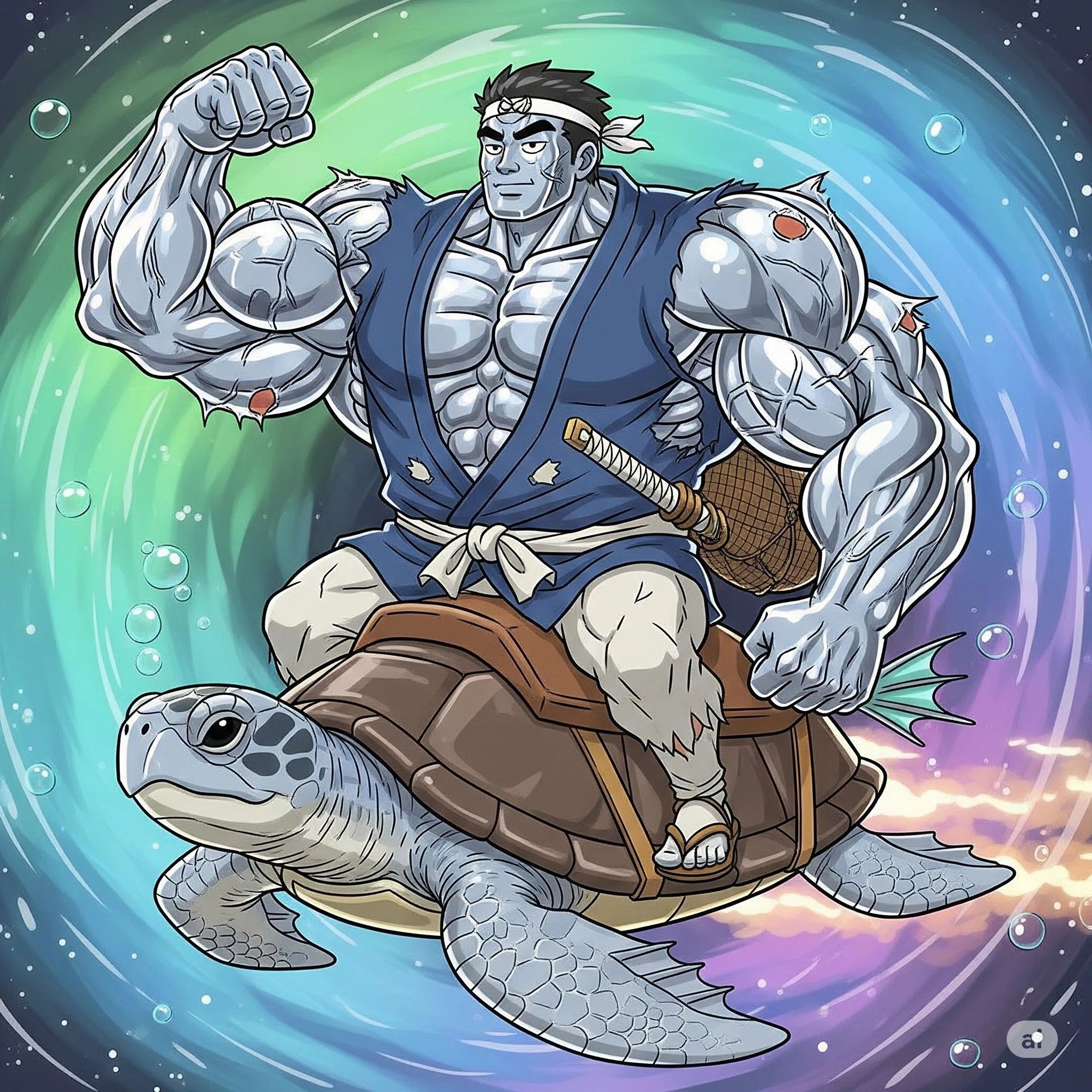 ガメロン&浦島太郎少年　マーミット 1755968441-